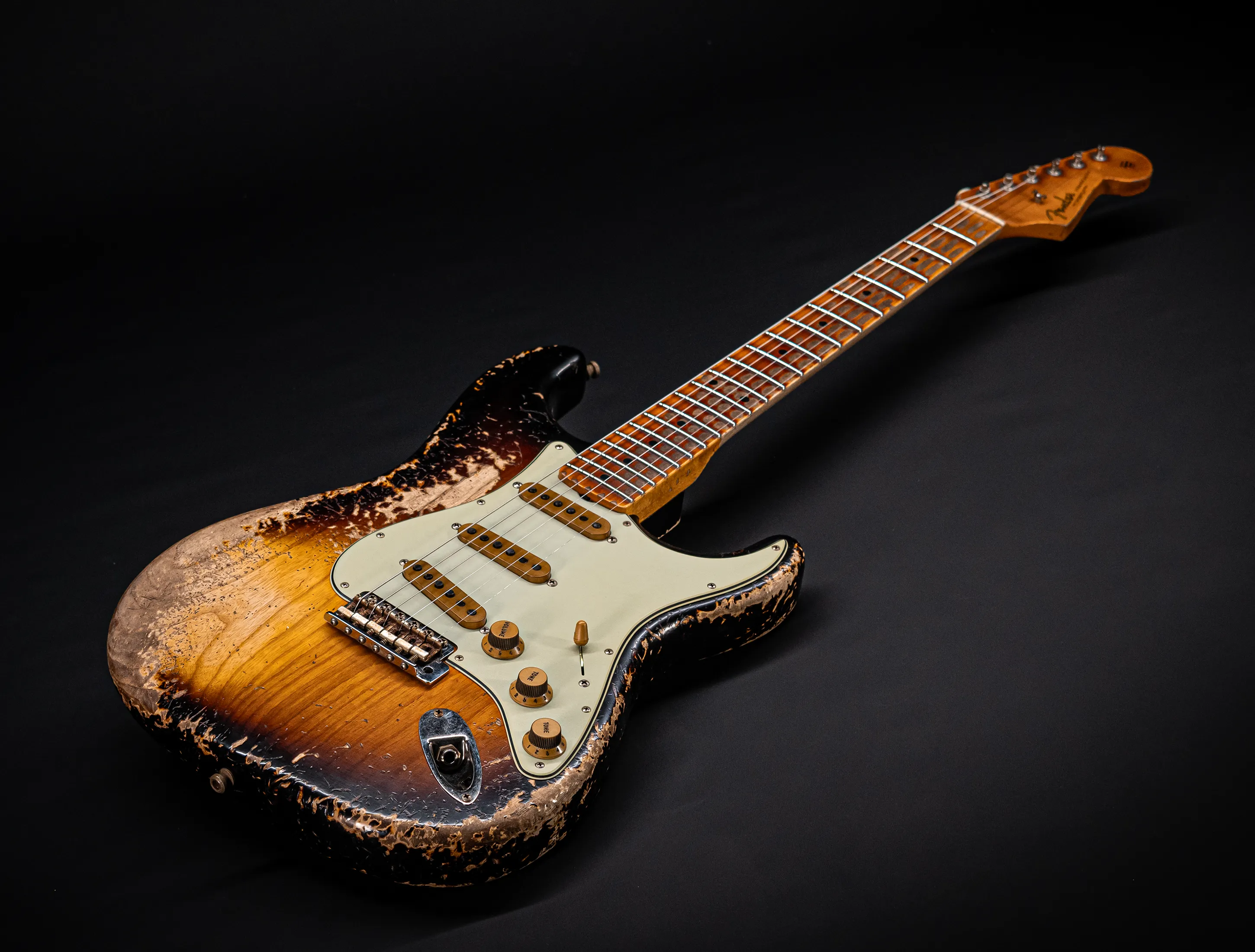 Fender MBD II 1962 Stratocaster MIDAS Super Heavy Relic - ASH Body Sunburst