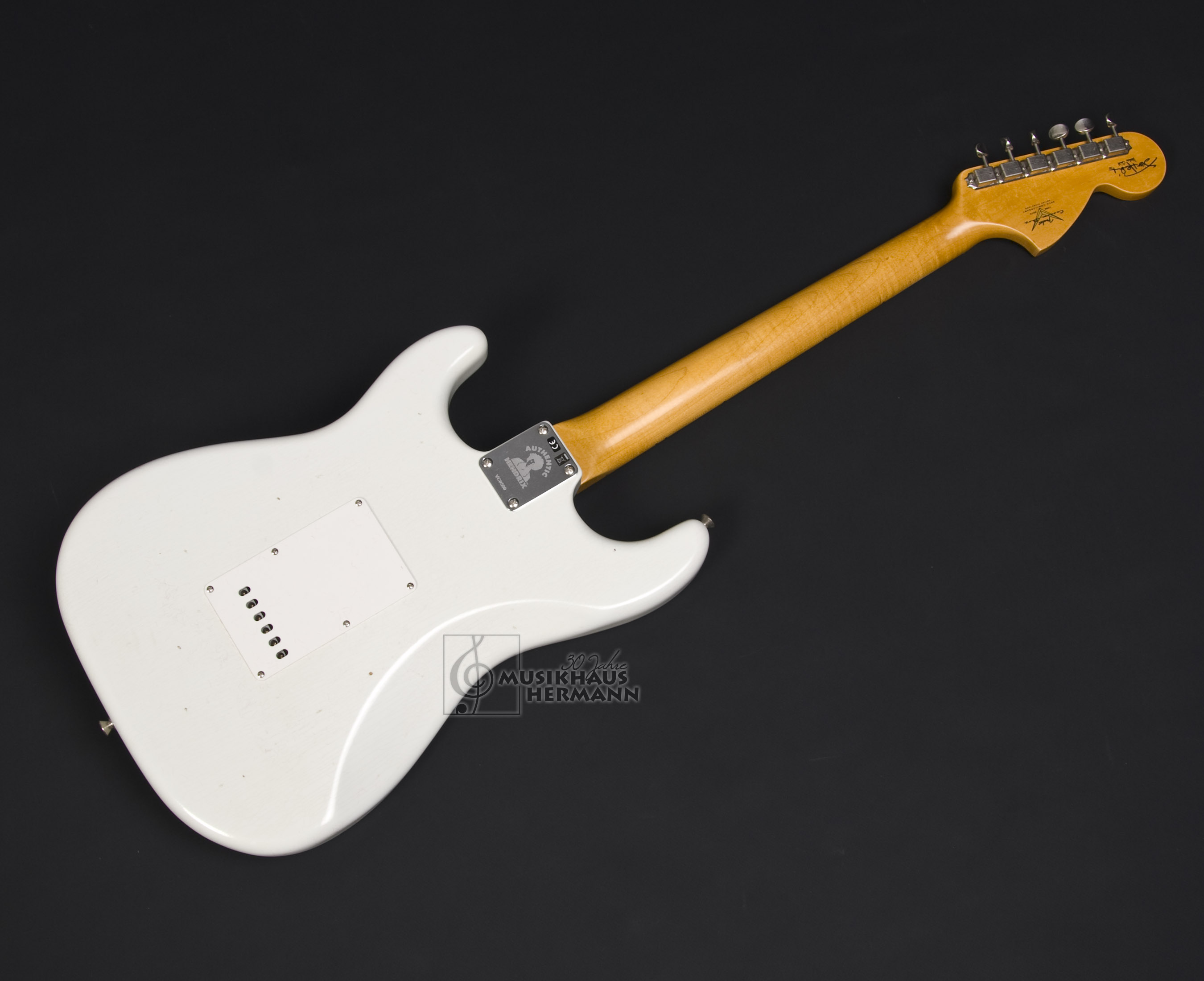 Show gallery (11 images) a6-7791 fender-jimi-hendrix-voodoo-child-stratocaster-olympic-white