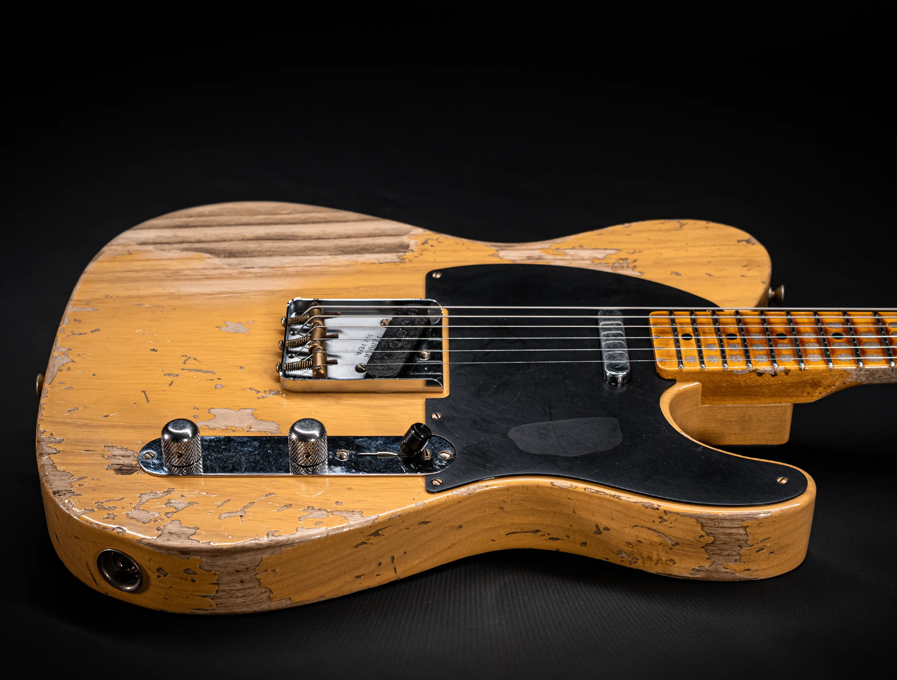 Fender MBD II 1952 Telecaster Super Heavy Relic 1pc. Ash Body - Butterscotch Blonde