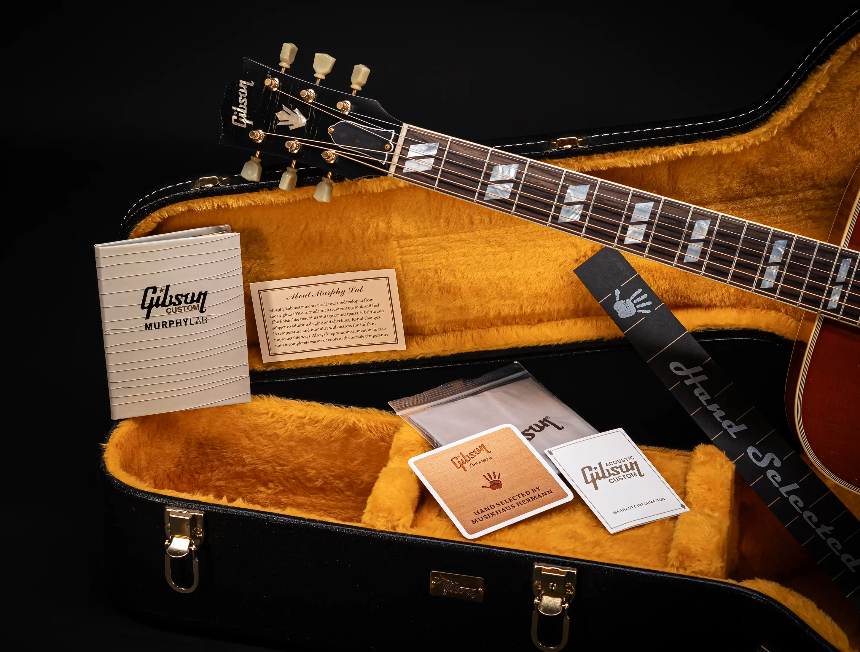 a155263 Gibson 1960 Hummingbird Murphy Lab Light Aged