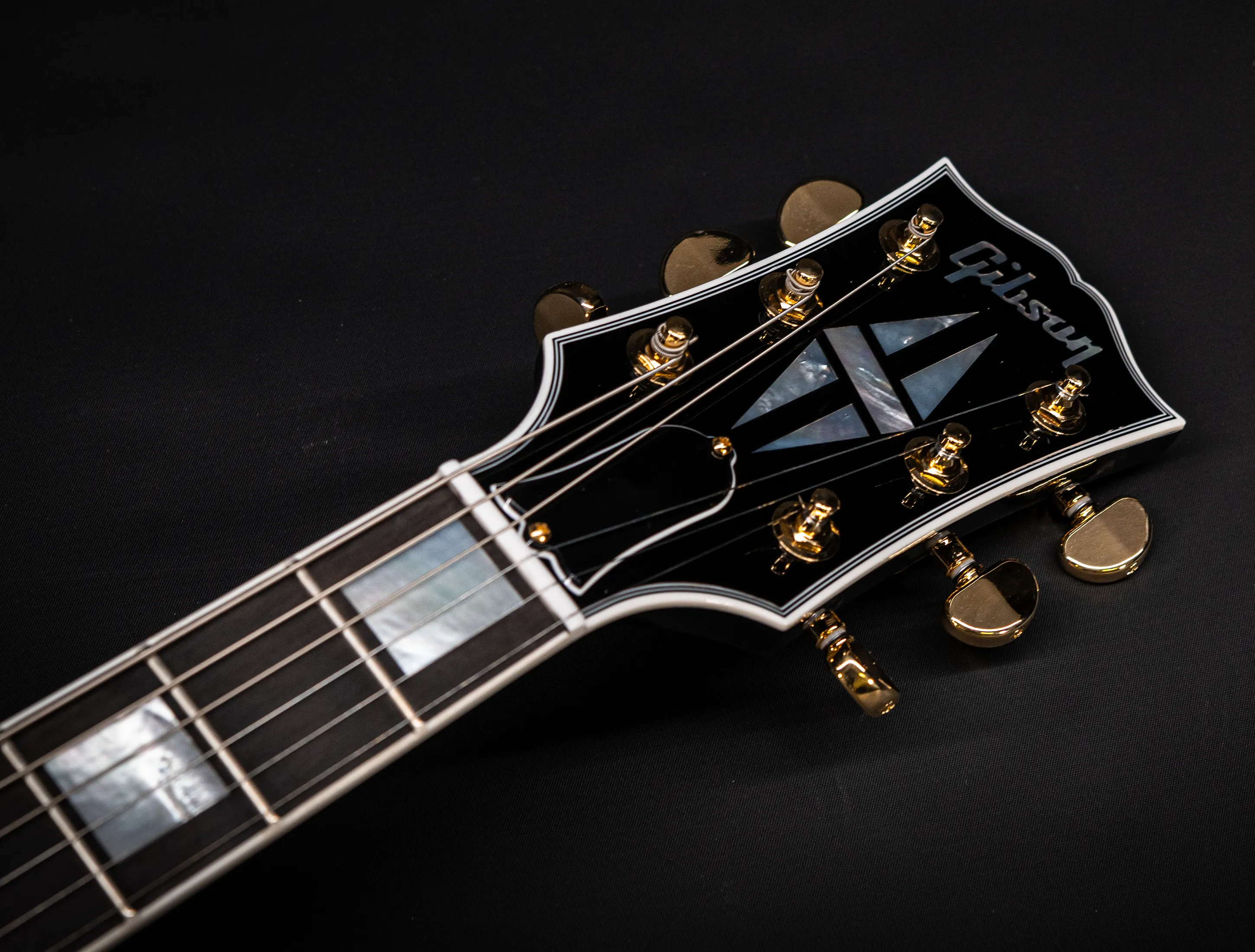 a164372 Gibson SG Custom 2 Pickup GLOSS Ebony