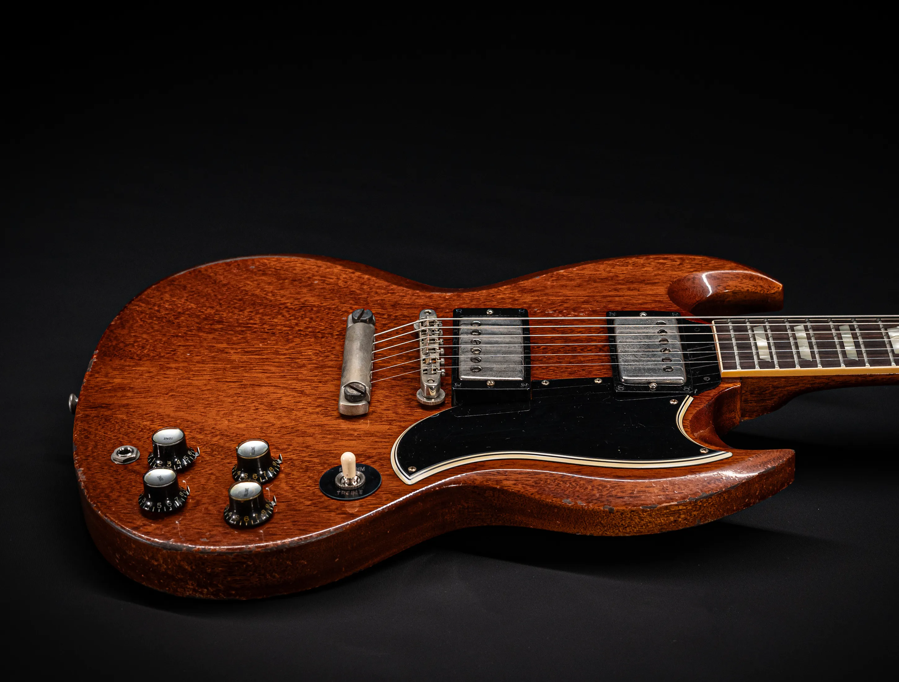 Gibson SG 1961 Standard Murphy Lab Heavy Aged Antique Faded Cherry