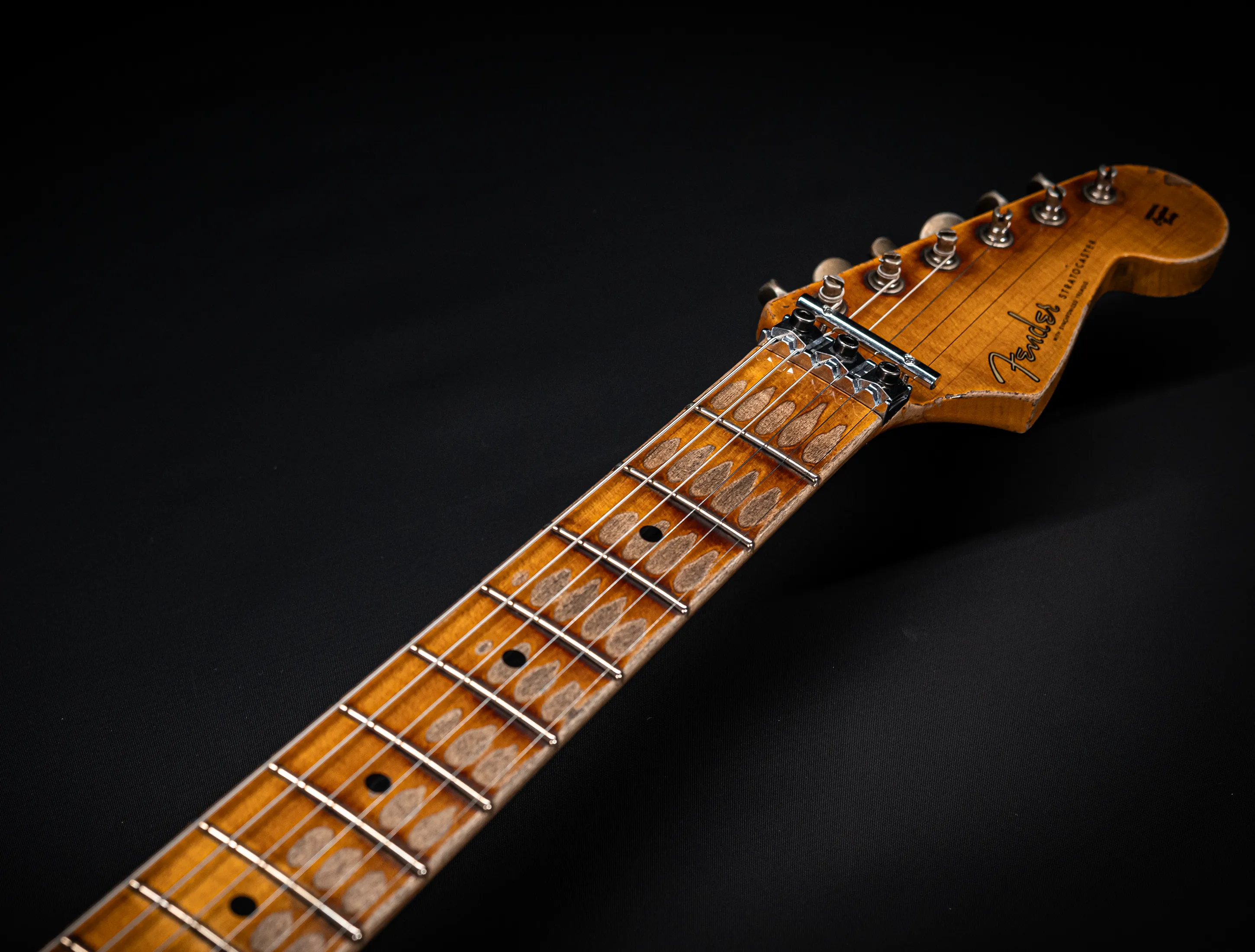 Fender MBD II 1956 FLOYD ROSE Stratocaster MIDAS Super Heavy Relic - Sunburst