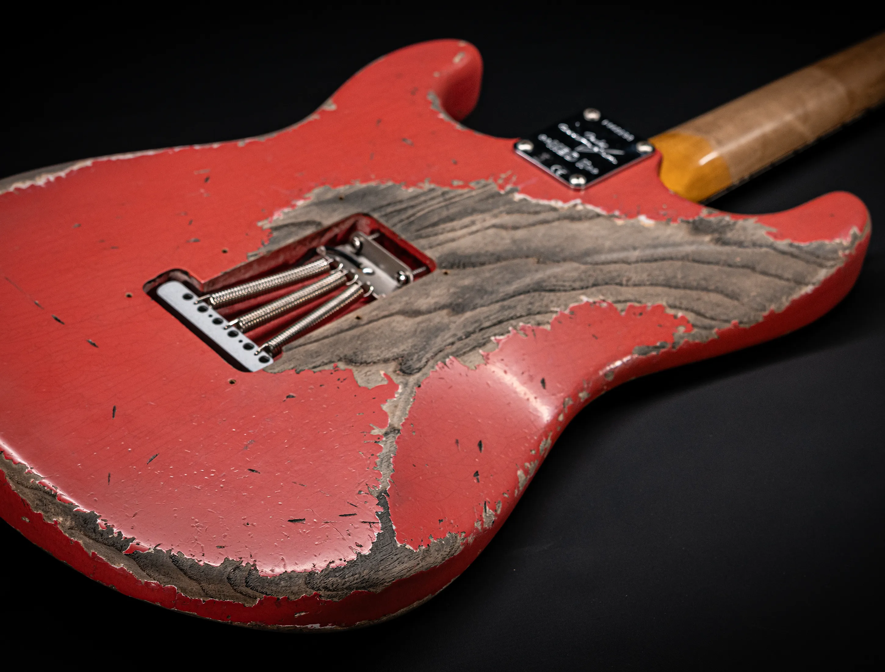 Fender MBD II 1962 Stratocaster MIDAS Super Heavy Relic - ASH Body Fiesta Red