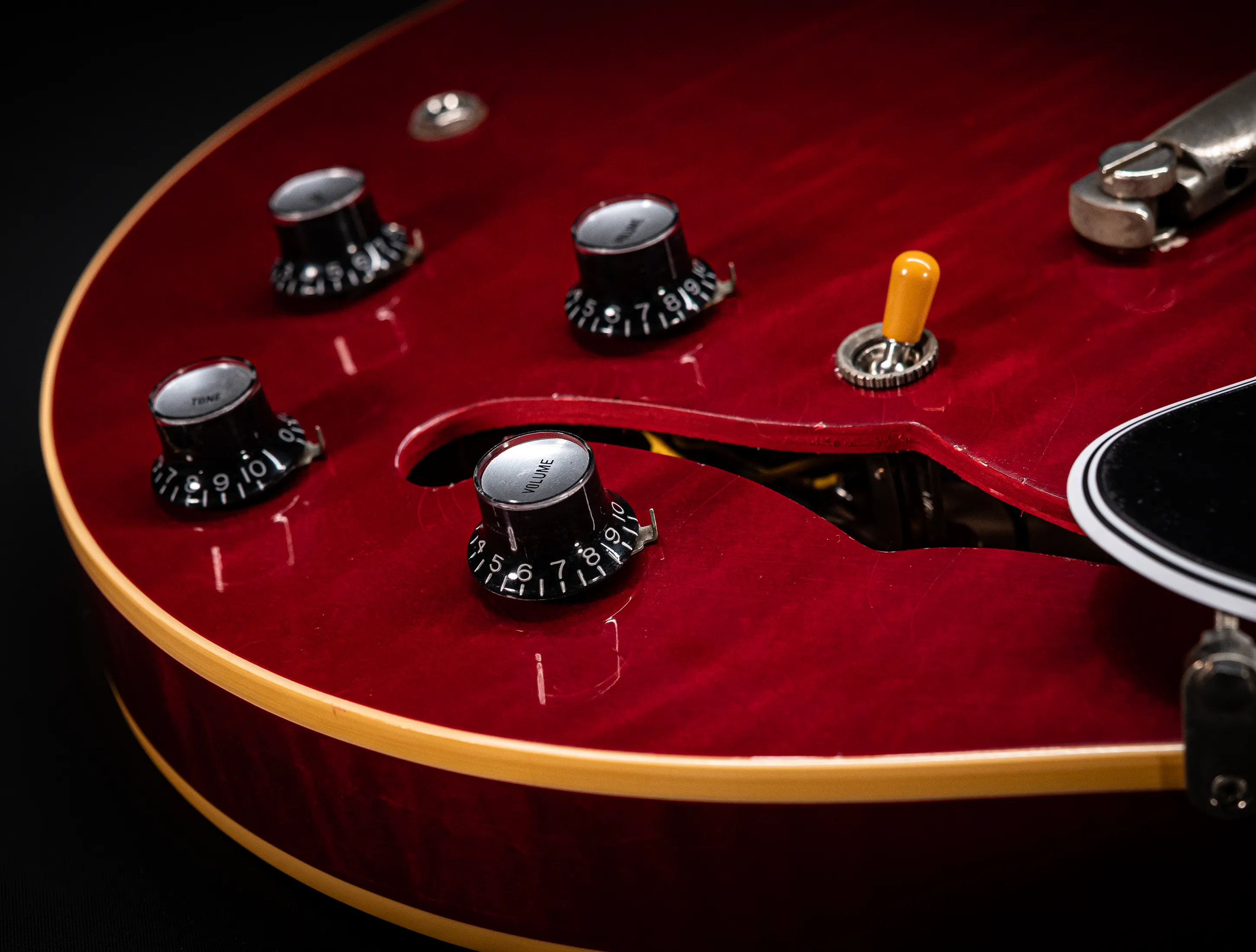 Gibson ES-335 1964 Custom Shop Murphy Lab Ultra Light Aged Figured Maple - Wine Red