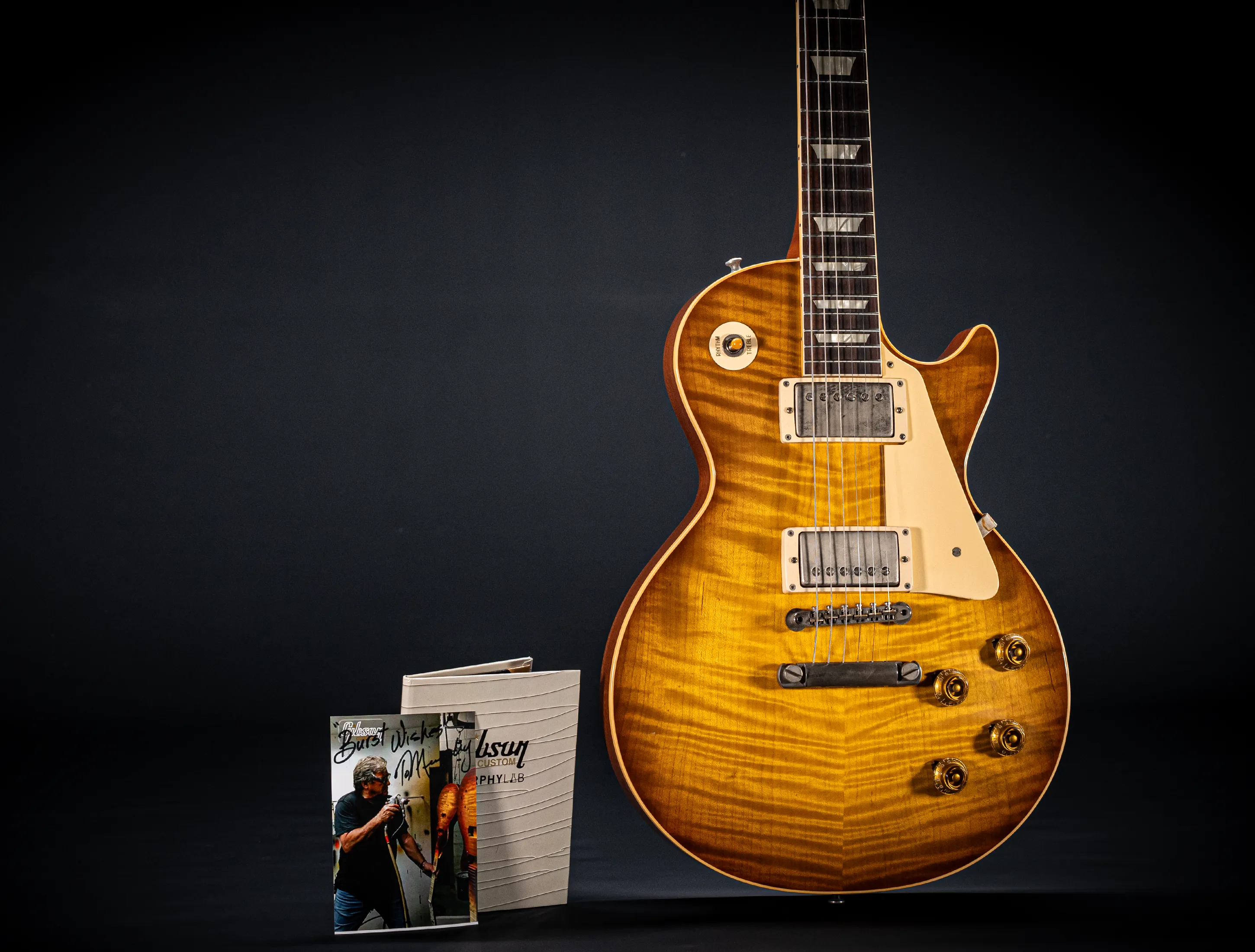 Gibson Les Paul 1959 Reissue Murphy Lab Ultra Light Aged Factory Special Golden Poppy Burst