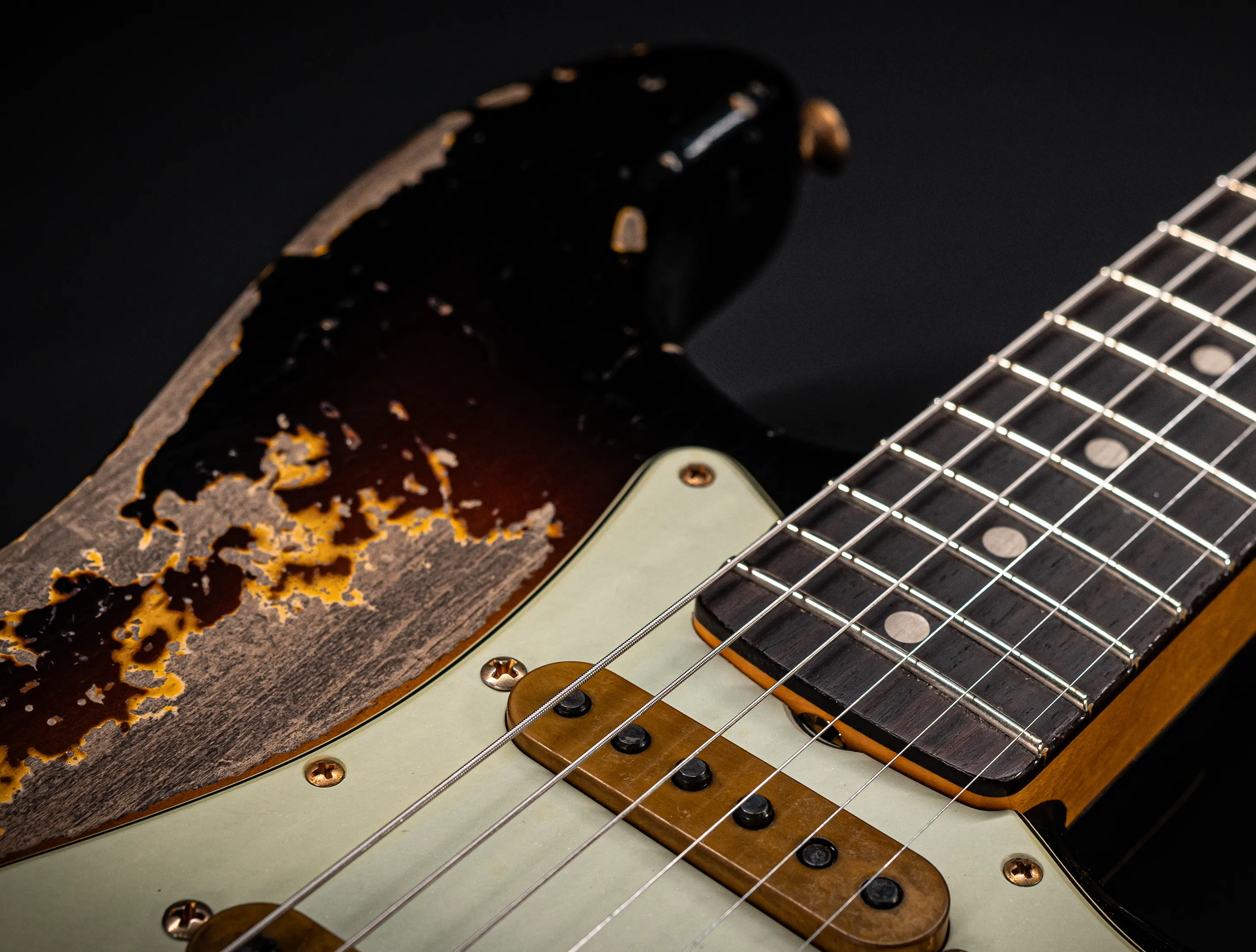 Fender MBD II 1962 Stratocaster MIDAS Super Heavy Relic - ASH Body Sunburst