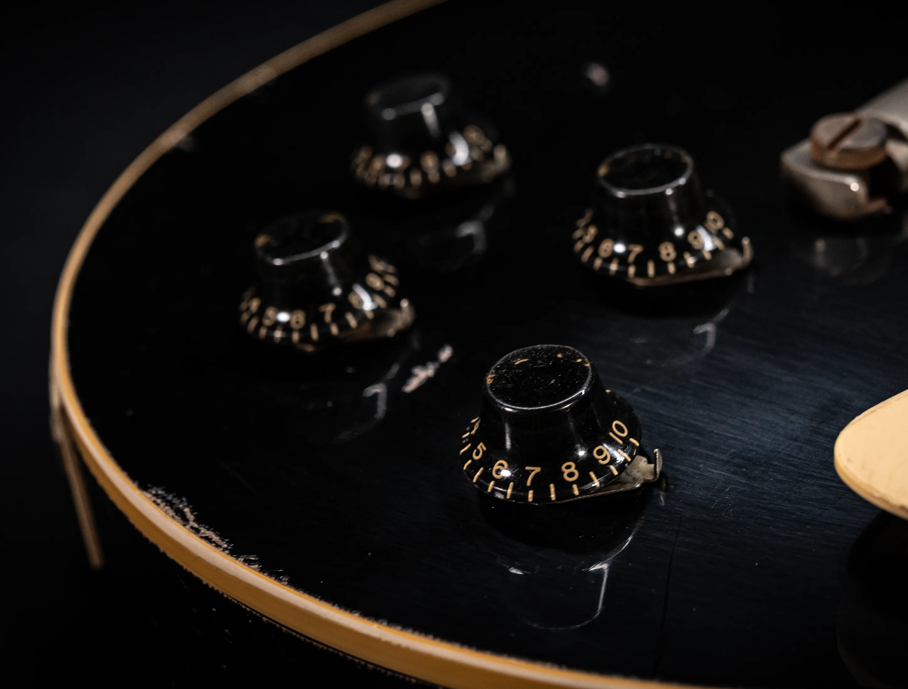 Gibson Les Paul 1958 Standard Murphy Lab Heavy Aged - Factory Black