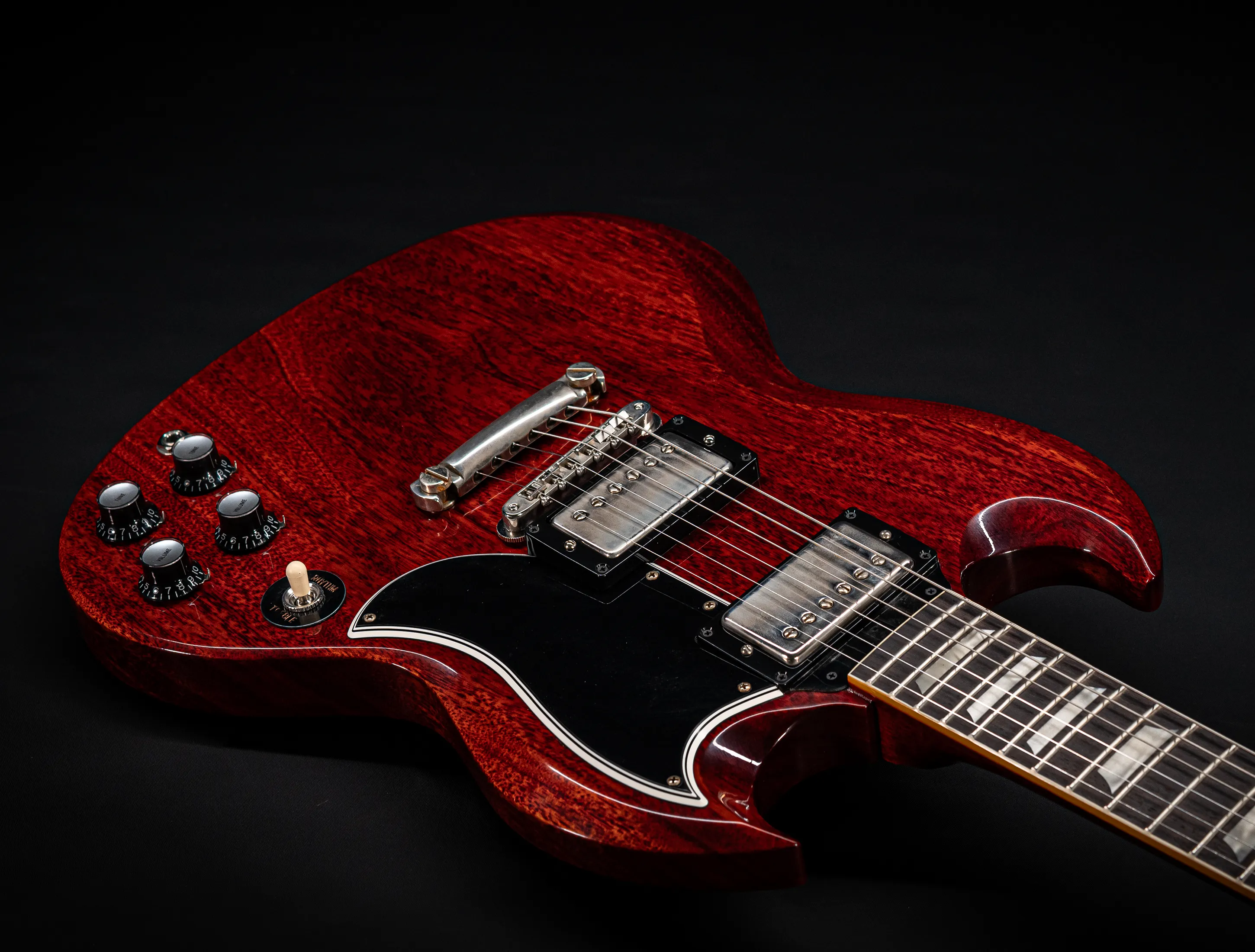 Gibson SG 1961 Standard Reissue Stop Bar VOS Cherry Red
