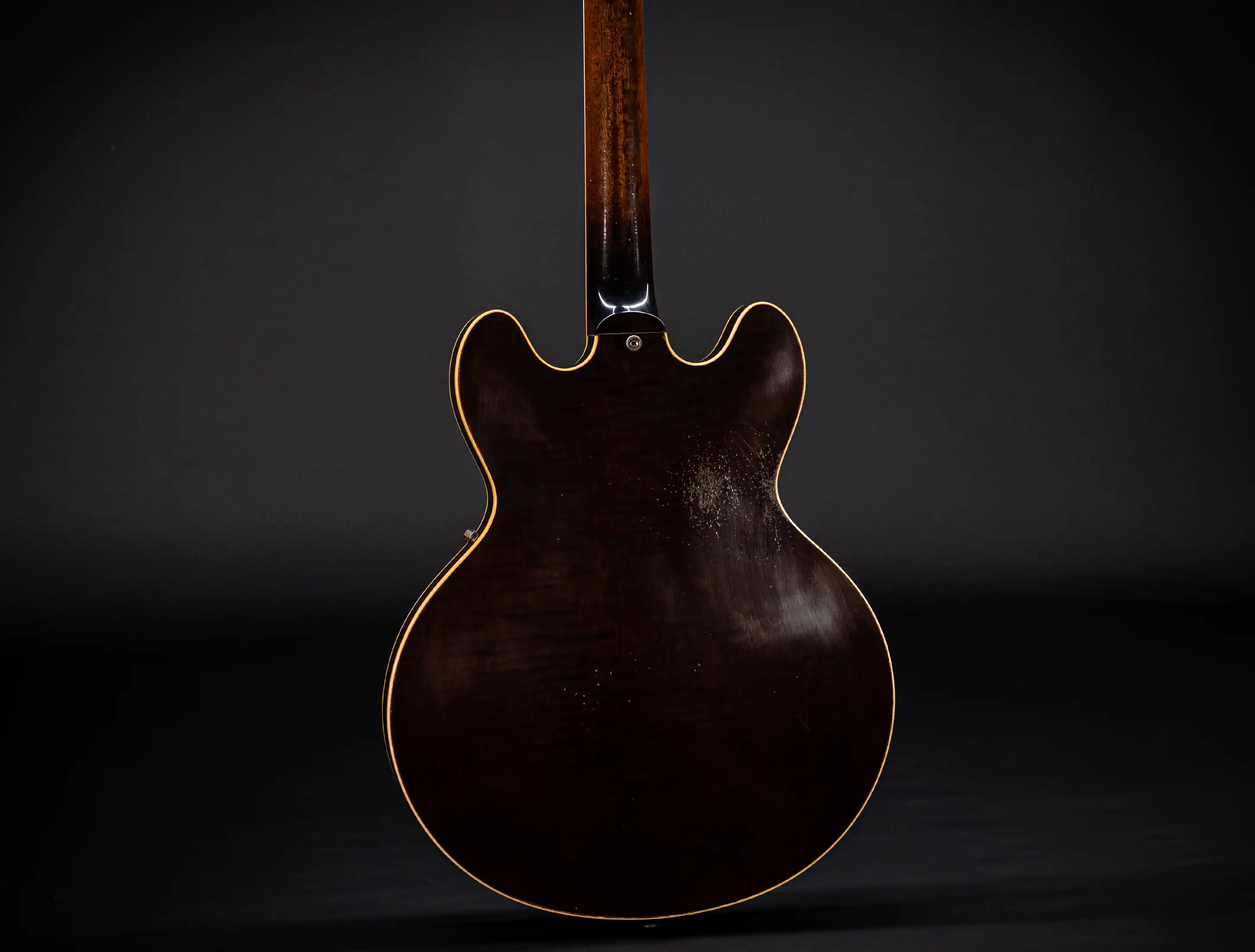 a154421 Gibson-ES-335-1964-Custom-Shop-Murphy-Lab-Heavy-Aged-Figured-Maple-Antique-Walnut-Stain