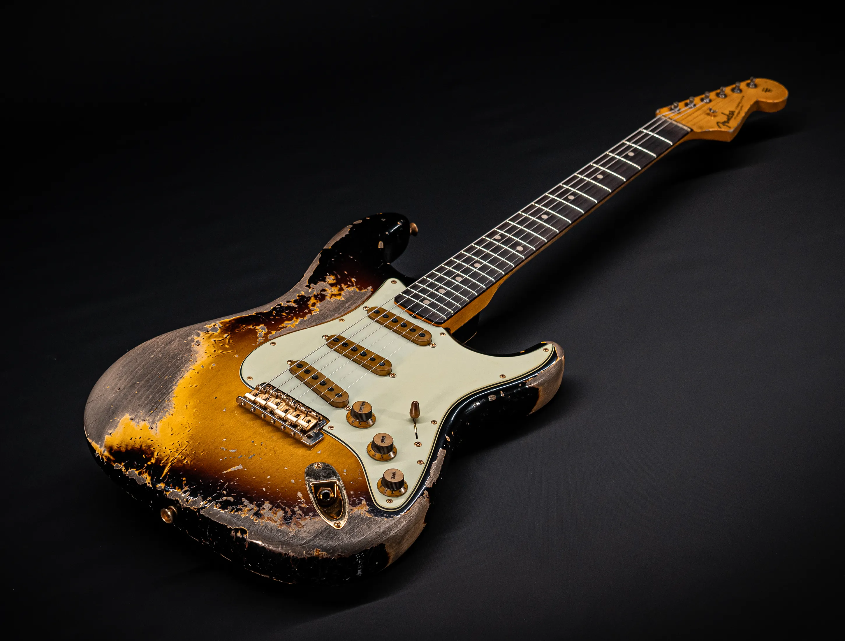 Fender MBD II 1962 Stratocaster MIDAS Super Heavy Relic - ASH Body Sunburst