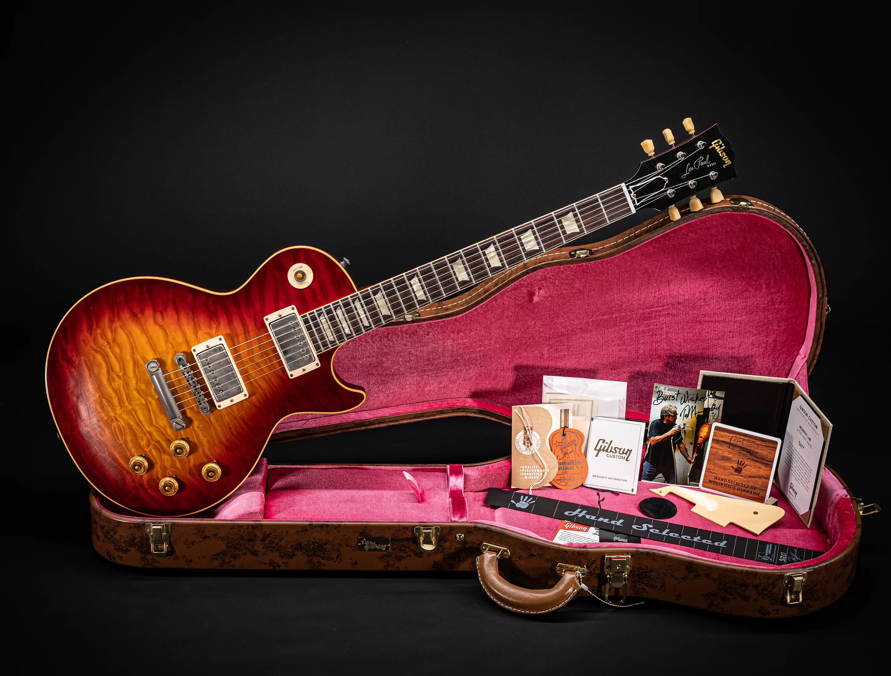 Gibson Les Paul 1959 Reissue Murphy Lab 5A-Quilt Maple Top - Ultra Light Aged "Factory Special"