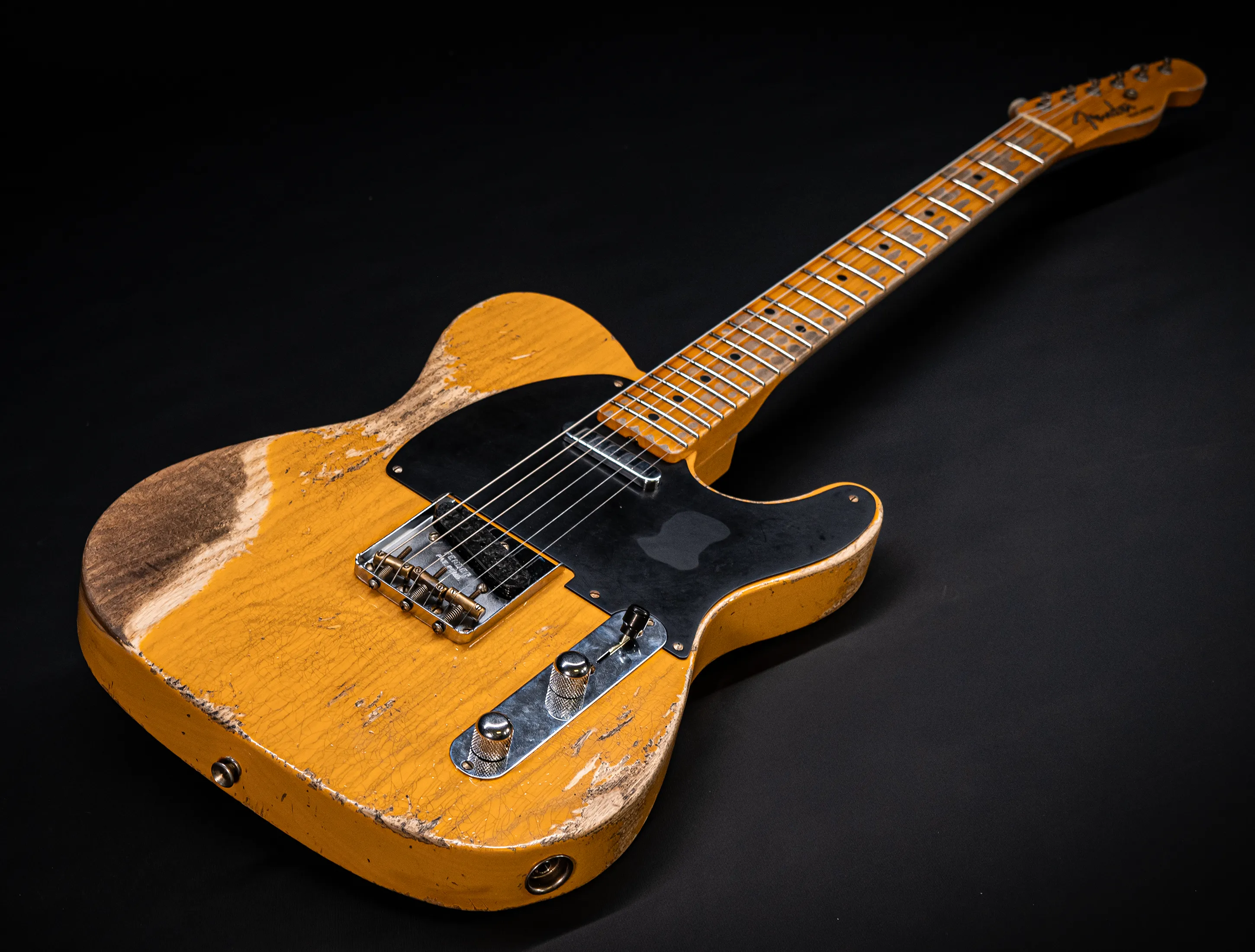 a173345Fender MBD II  Limited 1952 Telecaster Super Heavy Relic - Butterscotch Blonde Muikhaus-Hermann