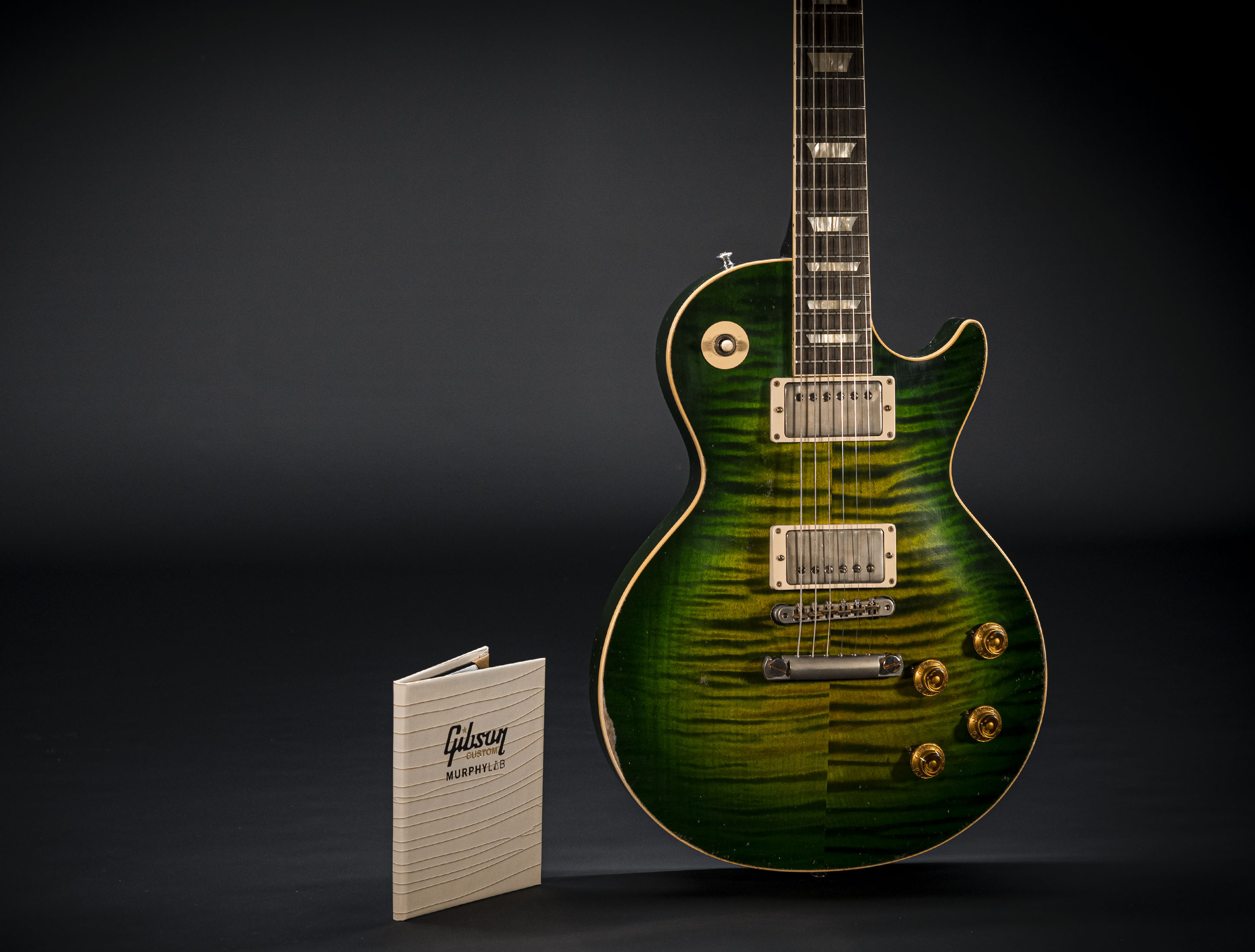 Gibson Les Paul 1959 70th Anniversary Murphy Lab Heavy Aged Iguana Burst
