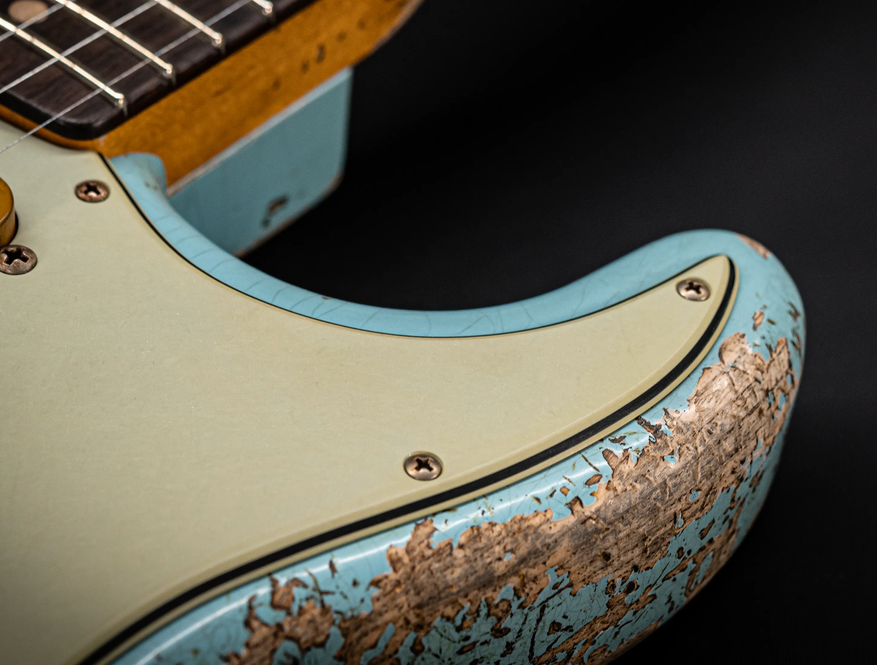 Fender MBD II 1962 Stratocaster MIDAS Super Heavy Relic - ASH Body Daphne Blue