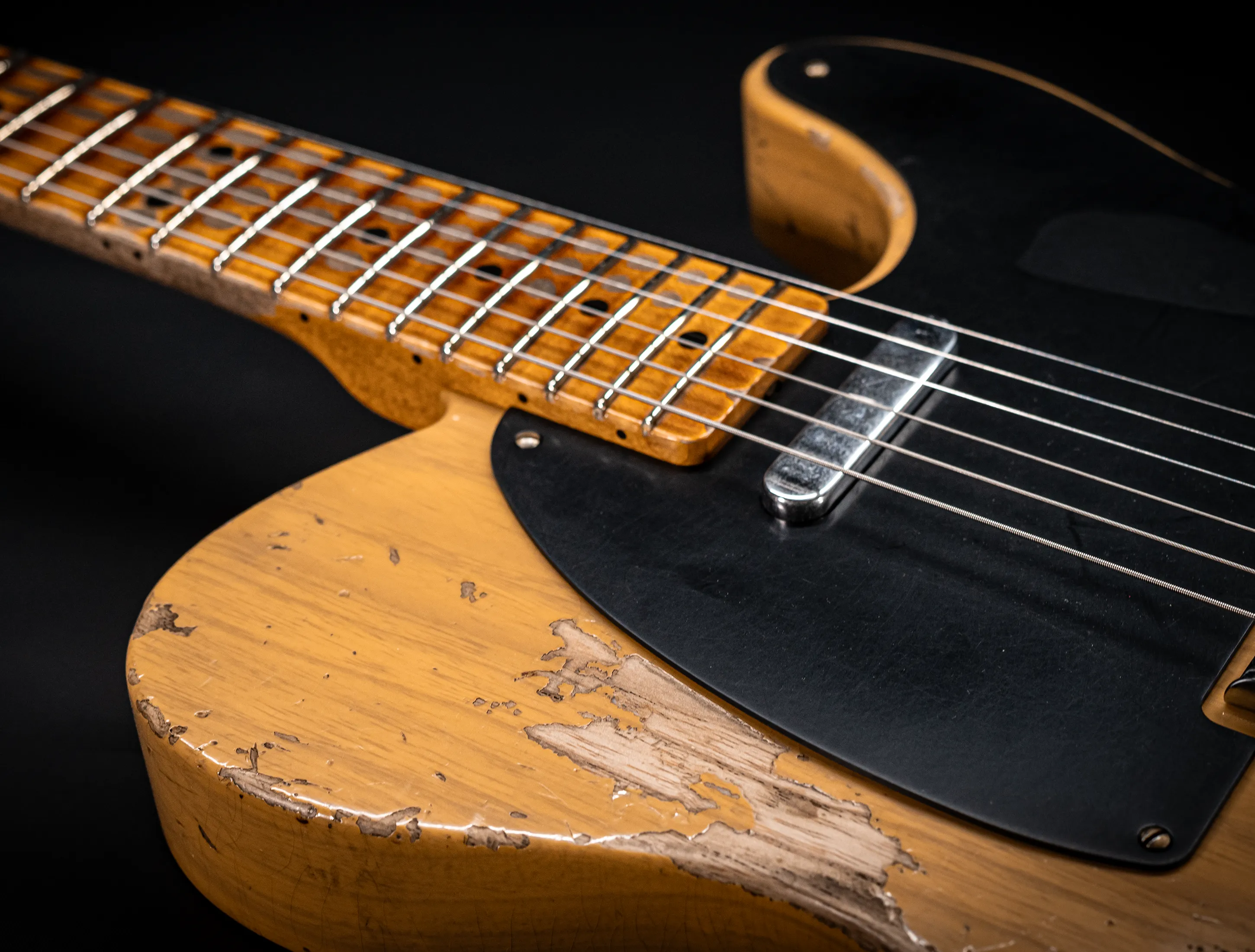 Fender MBD II 1952 Telecaster Super Heavy Relic 1pc. Ash Body - Butterscotch Blonde