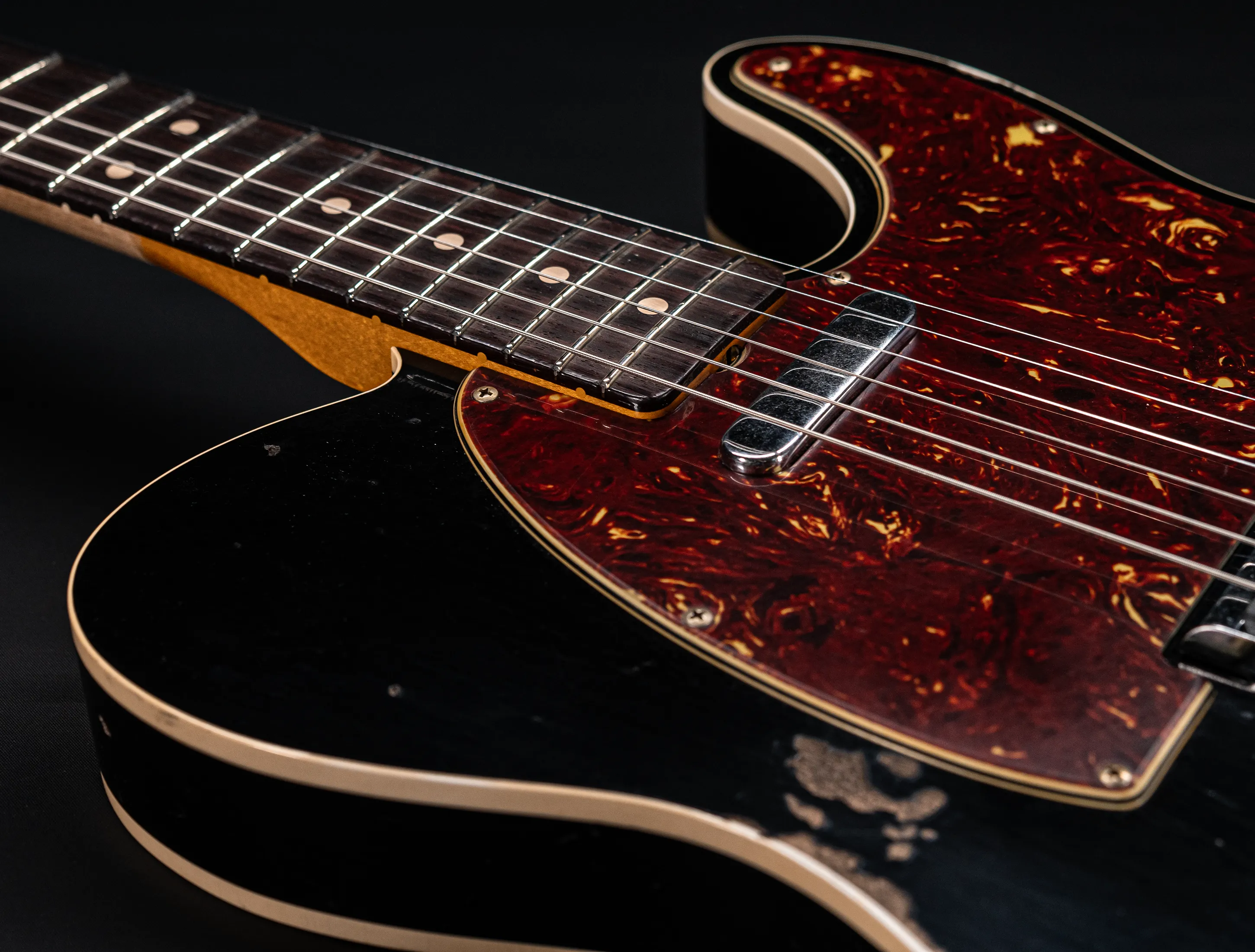 Fender MBD 1963 Telecaster Custom Relic - Black