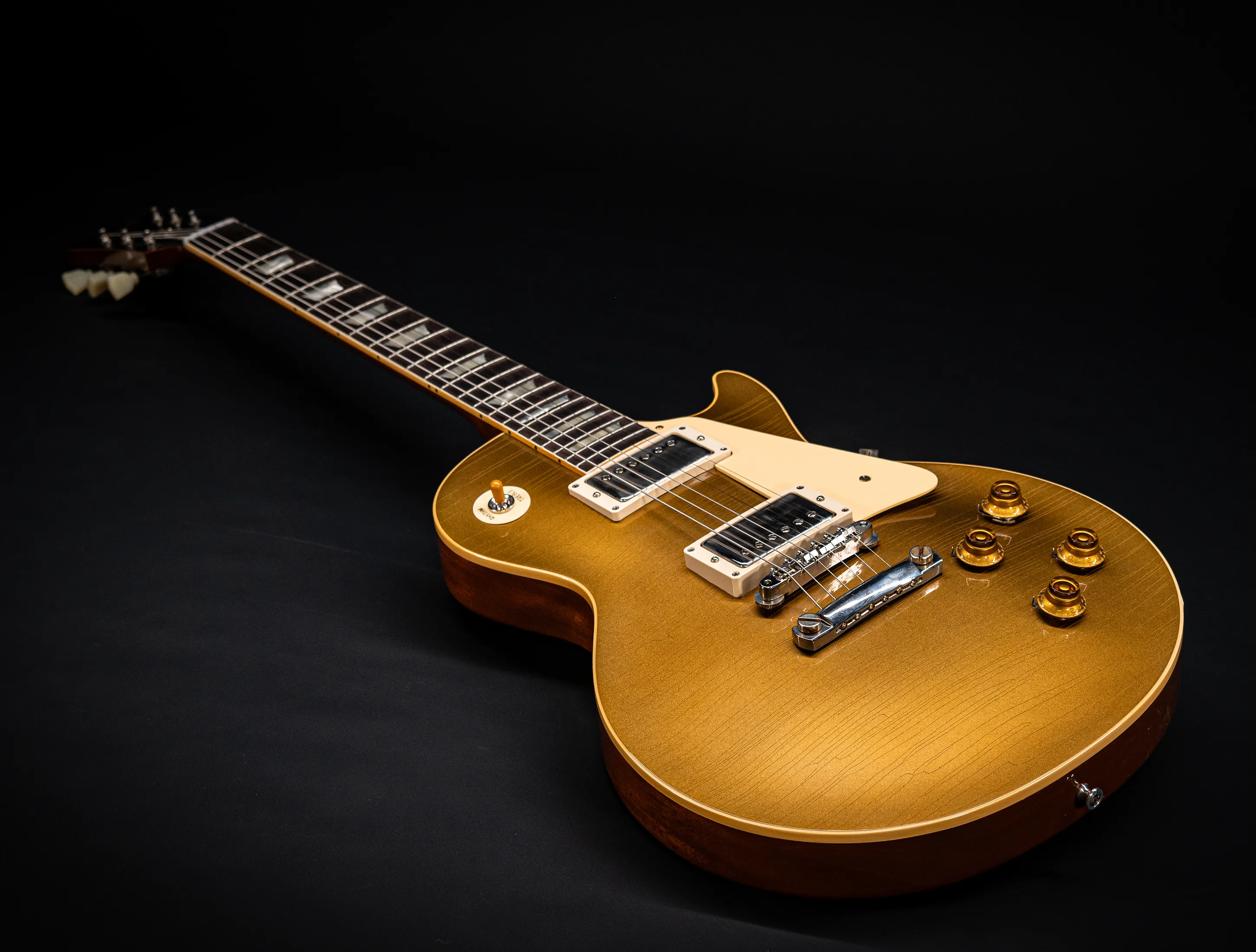 a171367 Gibson Les Paul 1957 Goldtop Reissue Murphy Lab Ultra Light Aged Musikhaus-Hermann