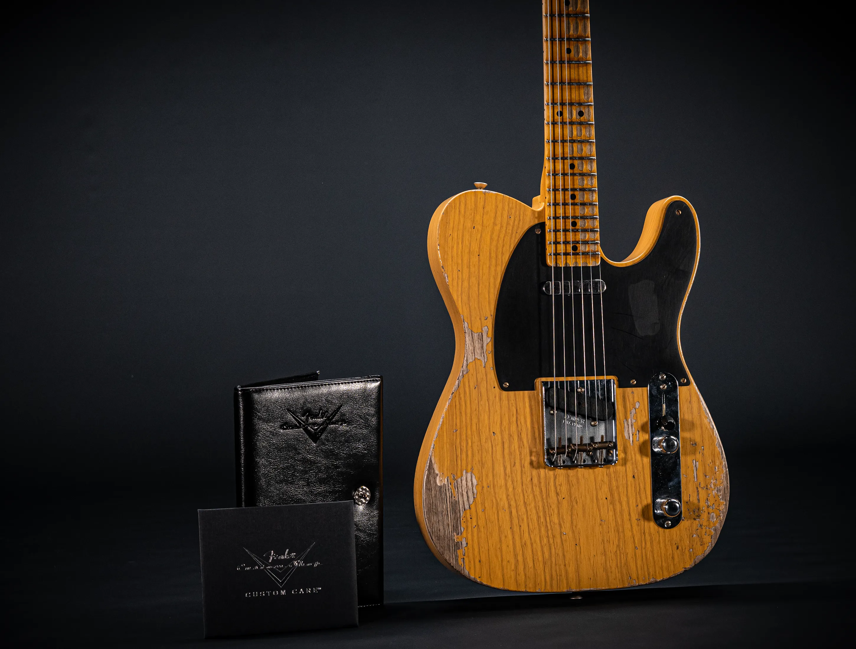 Fender MBD Limited 1952 Telecaster Heavy Relic - Faded Butterscotch Blonde