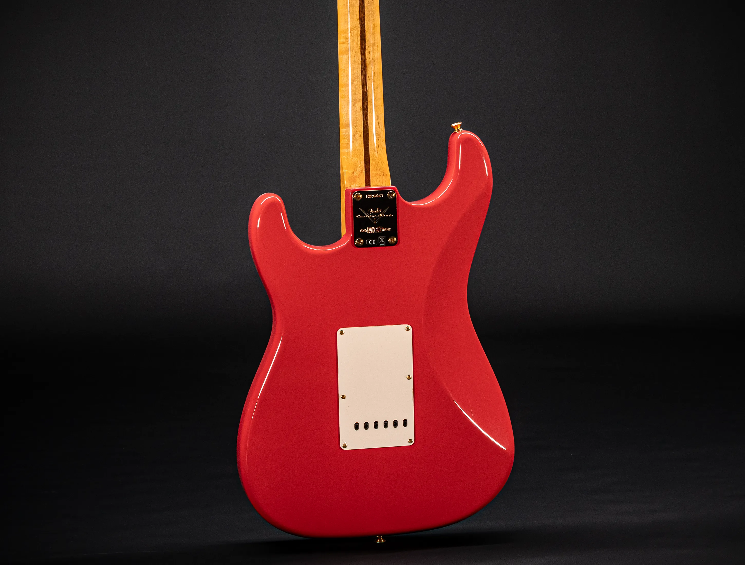 a161336 Fender MBD Limited 1957 Stratocaster Timeless NOS Birdseye Neck - Fiesta Red