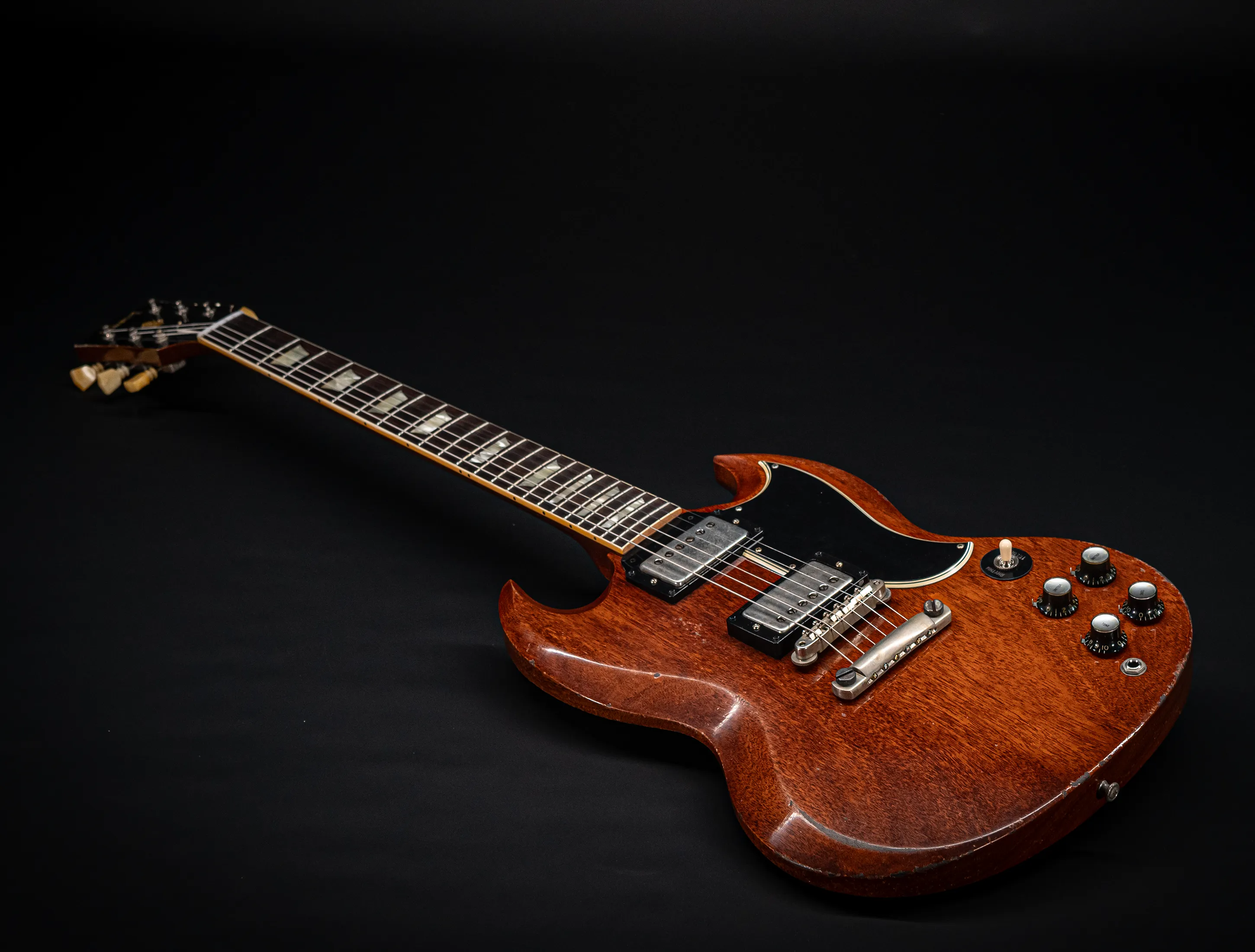 Gibson SG 1961 Standard Murphy Lab Heavy Aged Antique Faded Cherry