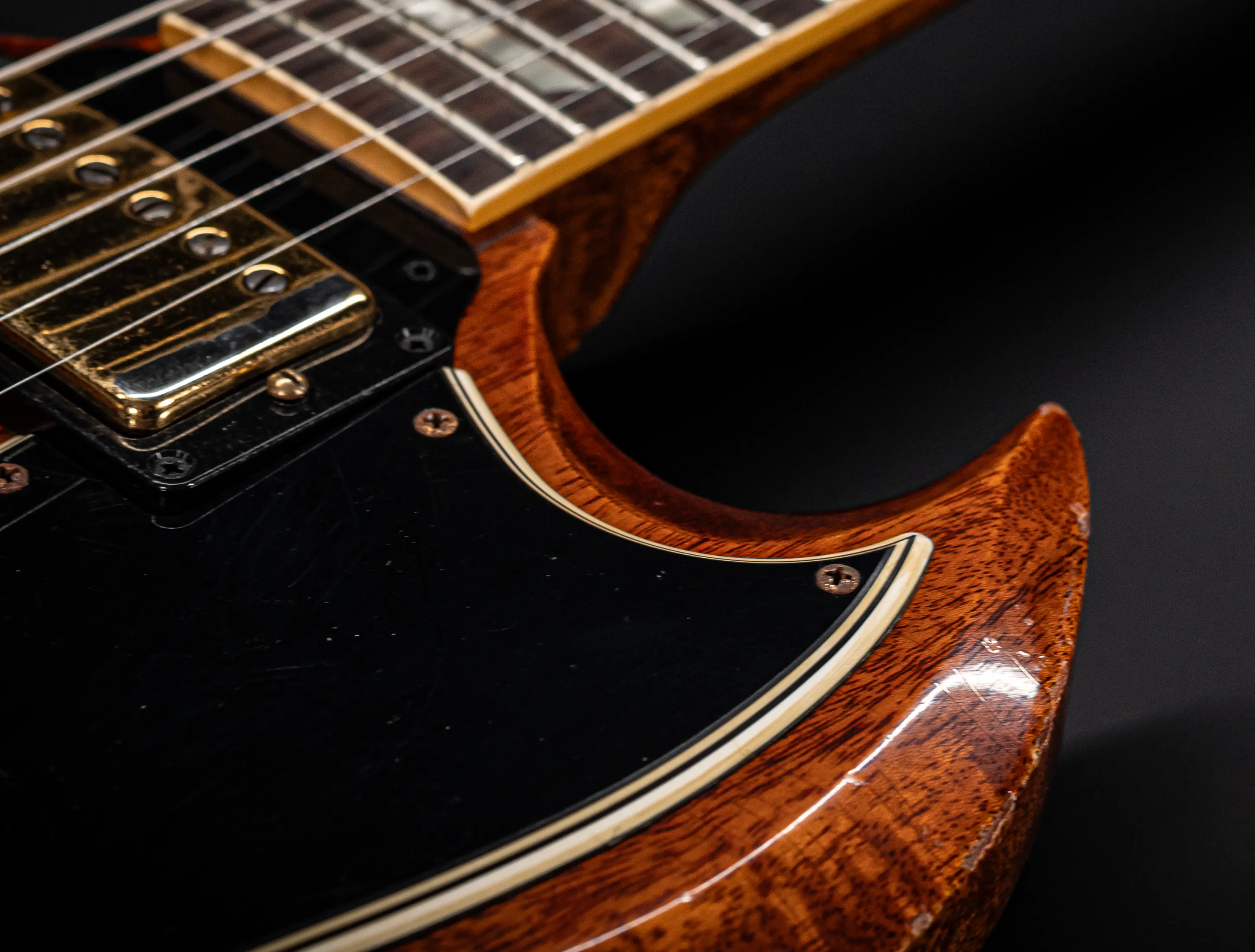 Gibson SG 1961 Standard Murphy Lab Heavy Aged Antique Natural Gold Hardware