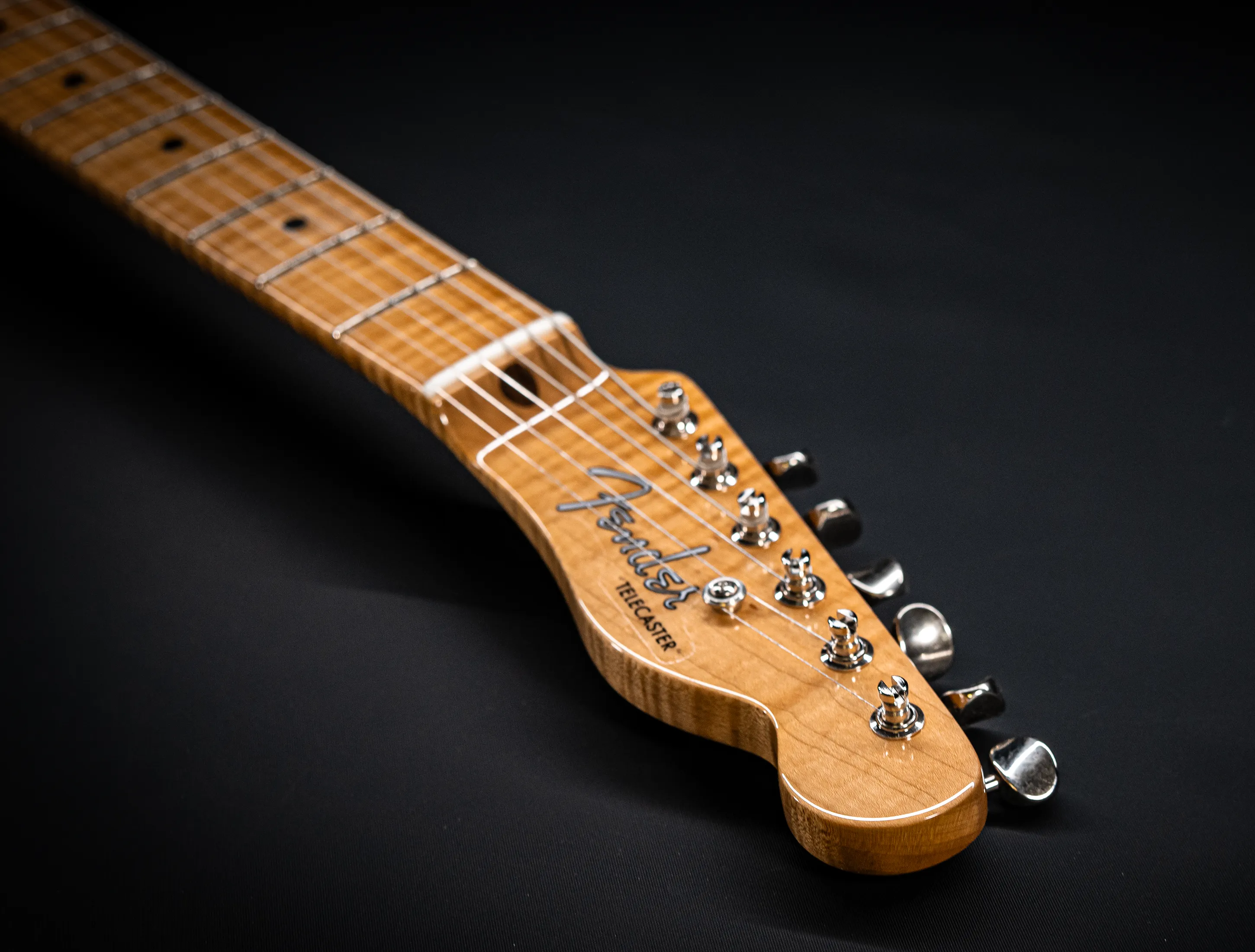 a175685-Fender-MBD- Limited-1952-Humbucker-Telecaster-Timeless-NOS-flame-Neck-Aged-Butterscotch-Blonde-