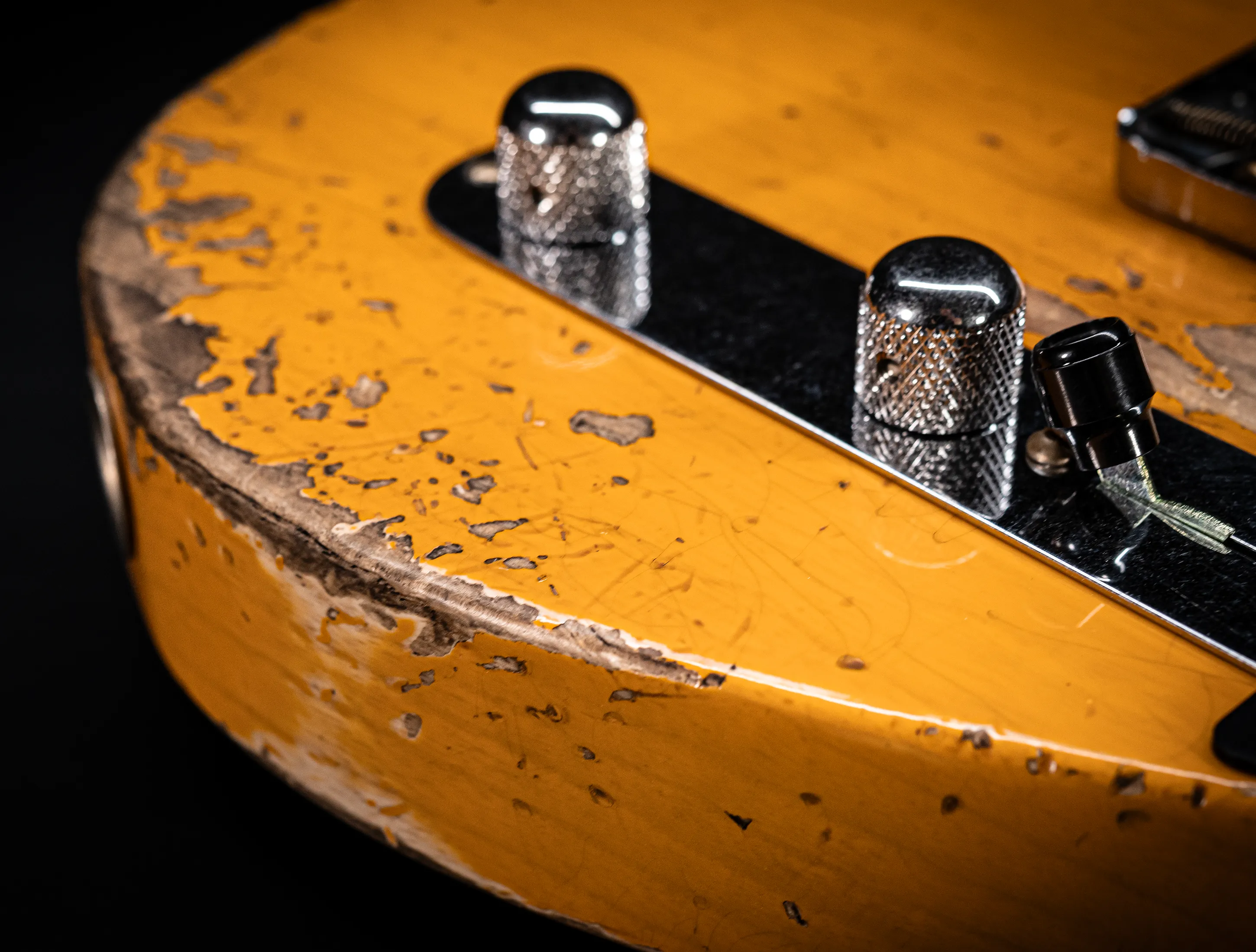 Fender MBD 1952 Telecaster Heavy Relic 1pc Ash Body - Butterscotch Blonde