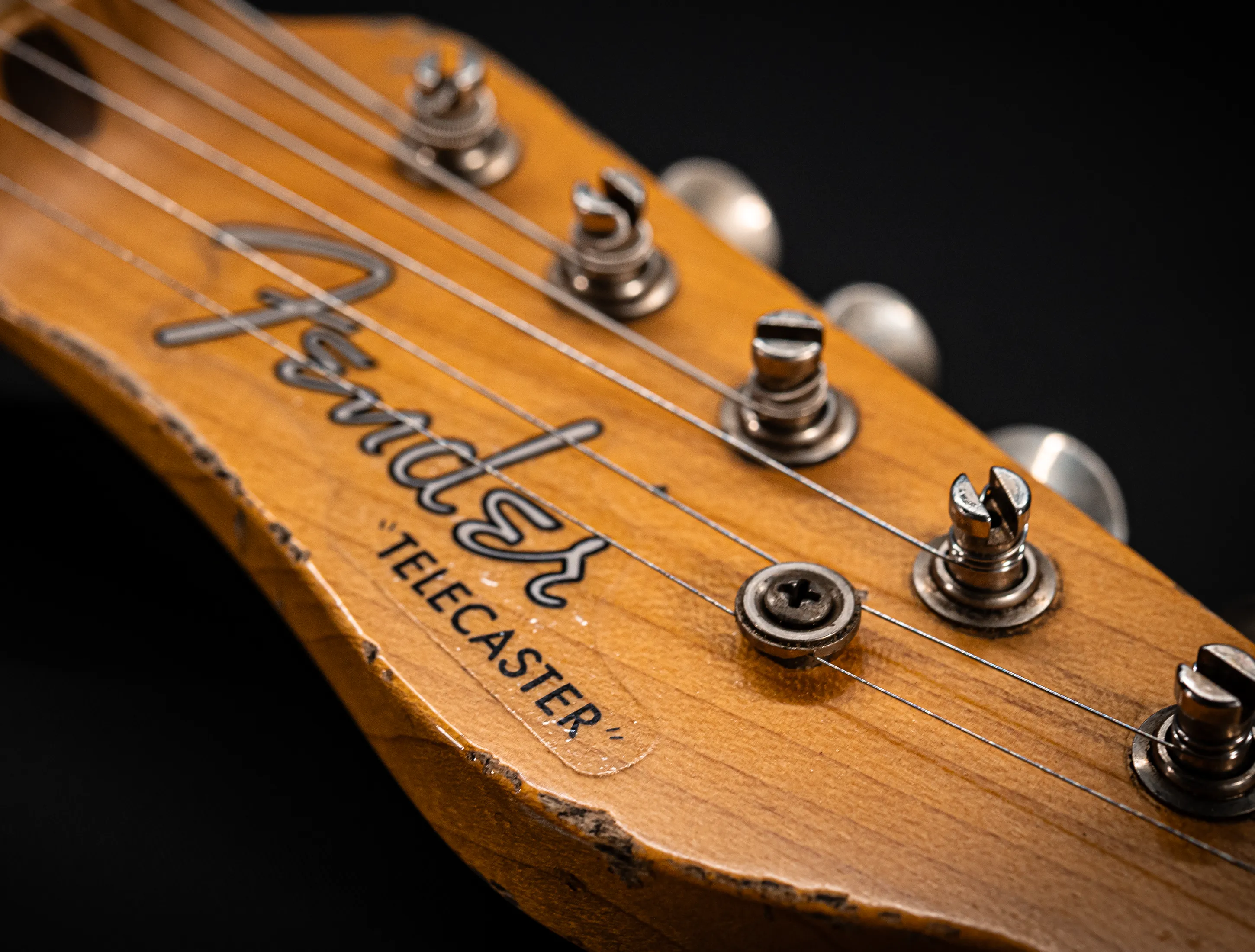 Fender Senior Masterbuilt Jason Smith 1952 Telecaster Super Heavy Relic - 1pc Ash Butterscotch Blonde