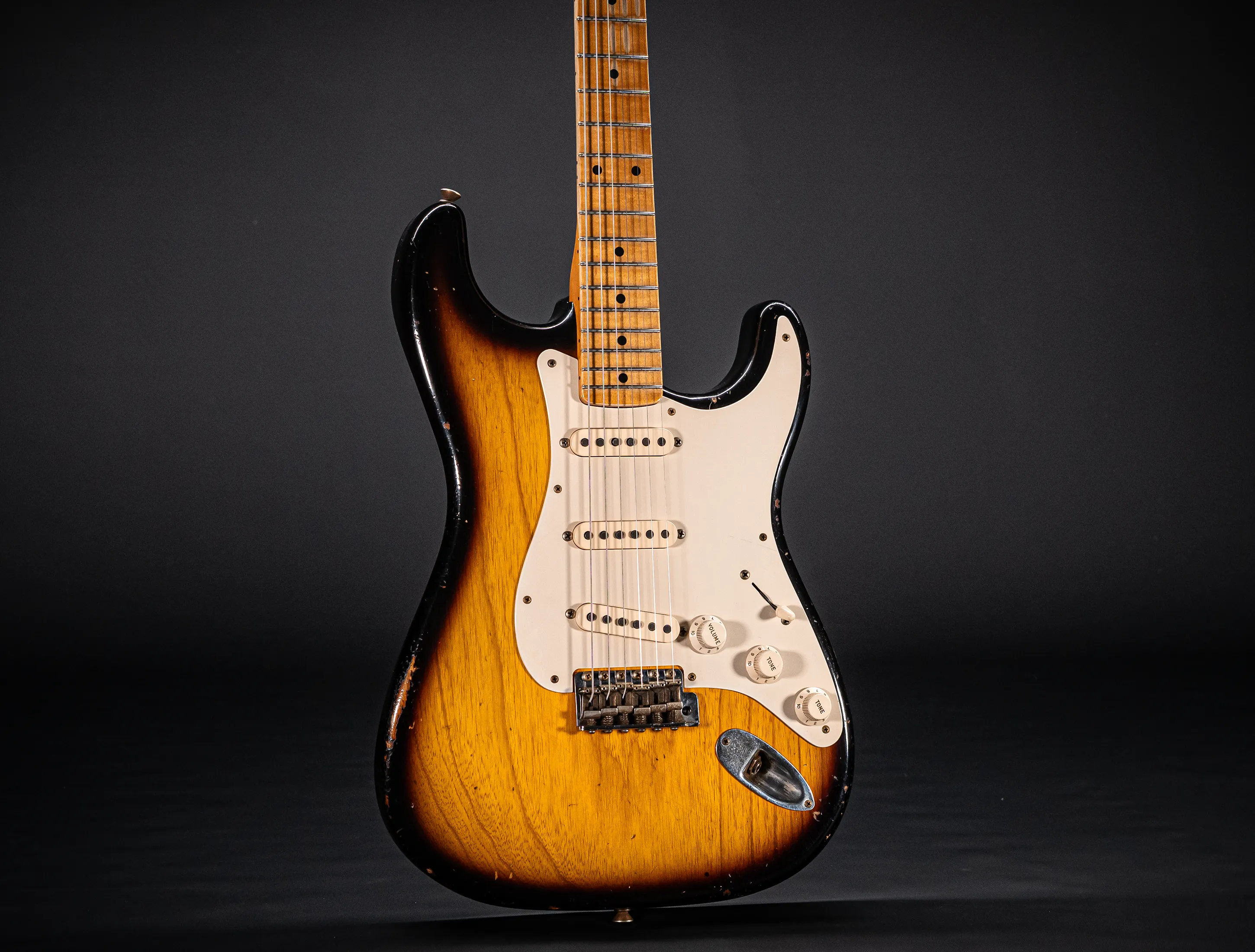 Fender Senior Masterbuilt Todd Krause 1957 Stratocaster Relic 1pc Ash Body - Sunburst