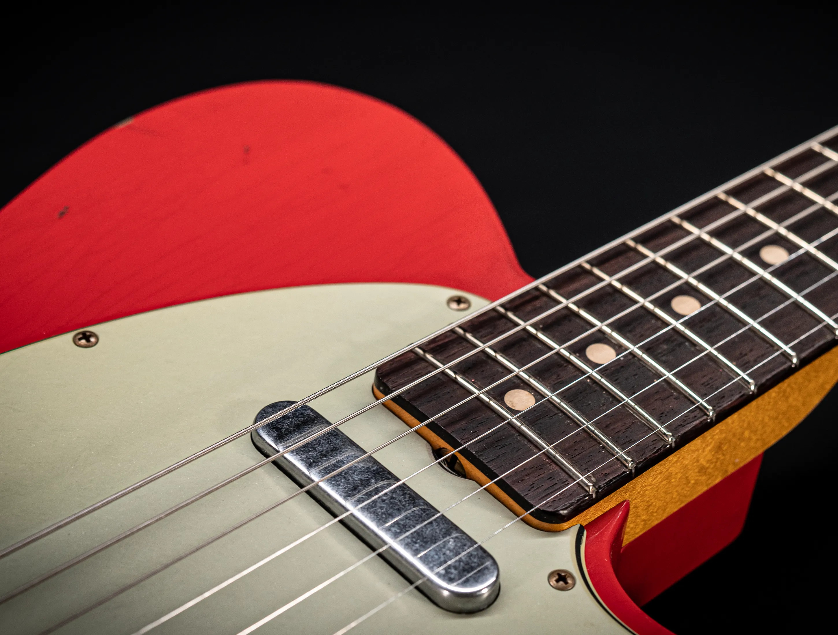 Fender MBD 1963 Telecaster Relic - Fiesta Red