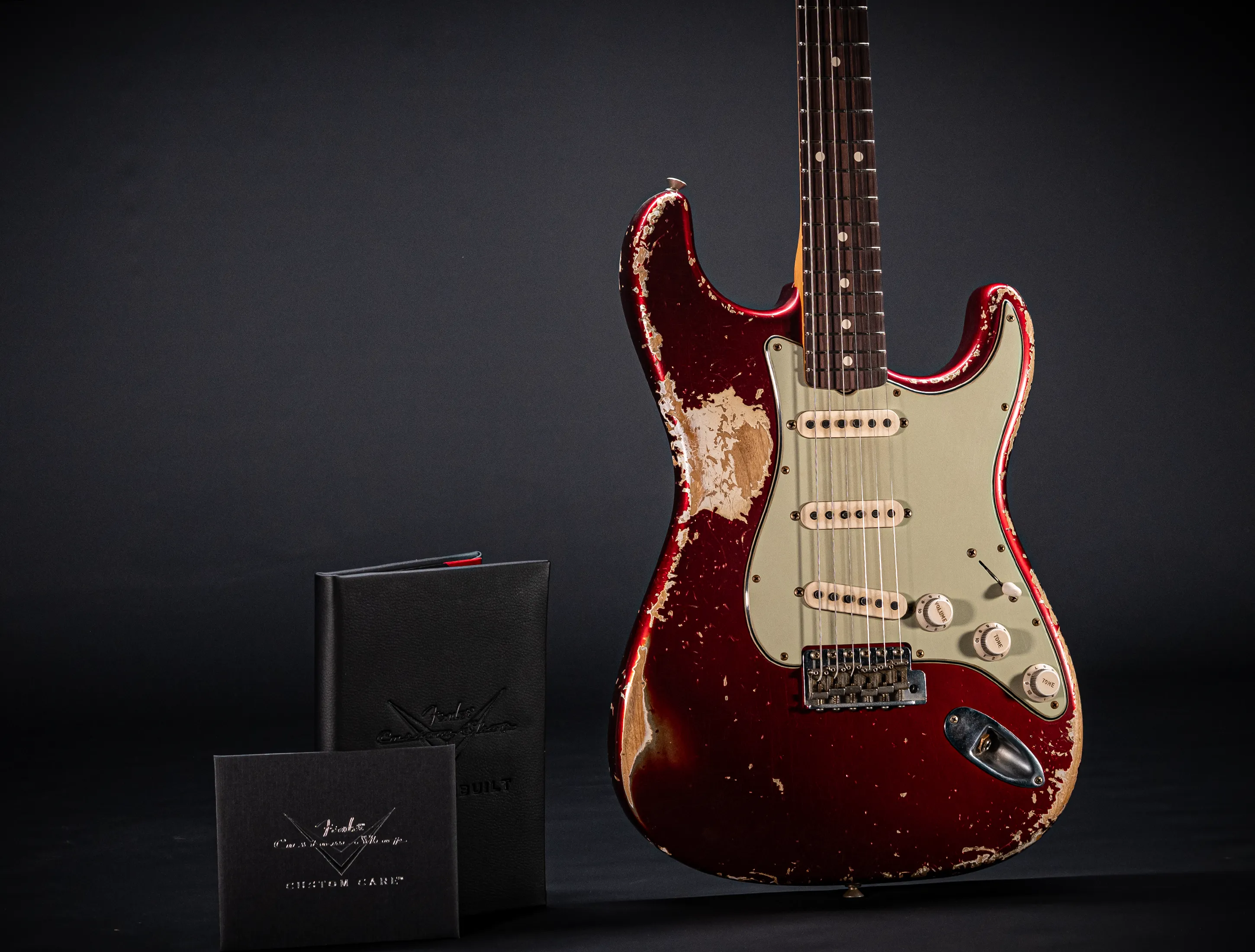 Fender Masterbuilt Kyle McMillin 1961 F-branded Ex Pin-Up Stratocaster Heavy Relic CAR
