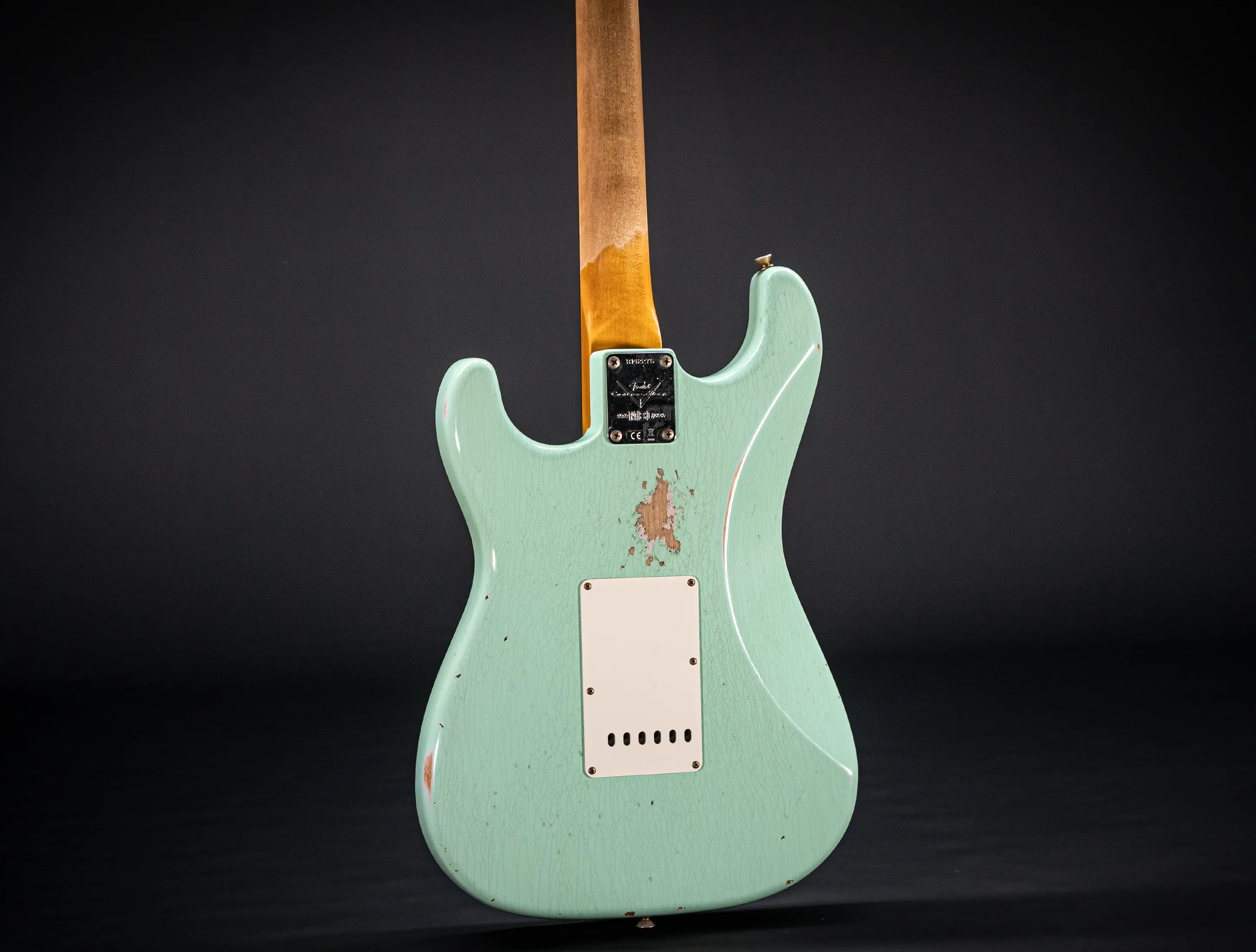 Fender MBD 1963 Stratocaster Relic - Aged Surf Green