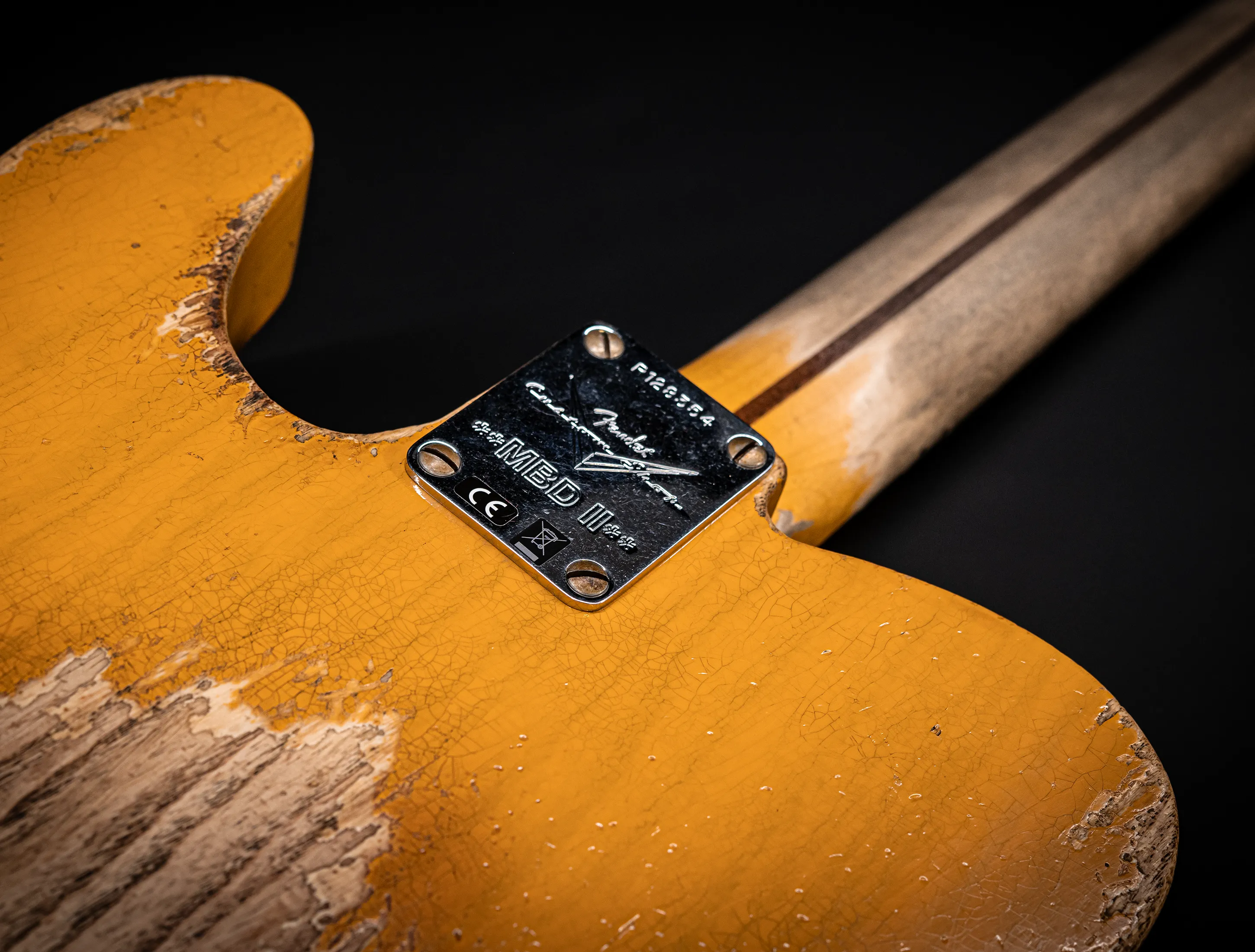 a173360Fender MBD II  Limited 1952 Telecaster Super Heavy Relic - Butterscotch Blonde Muikhaus-Hermann