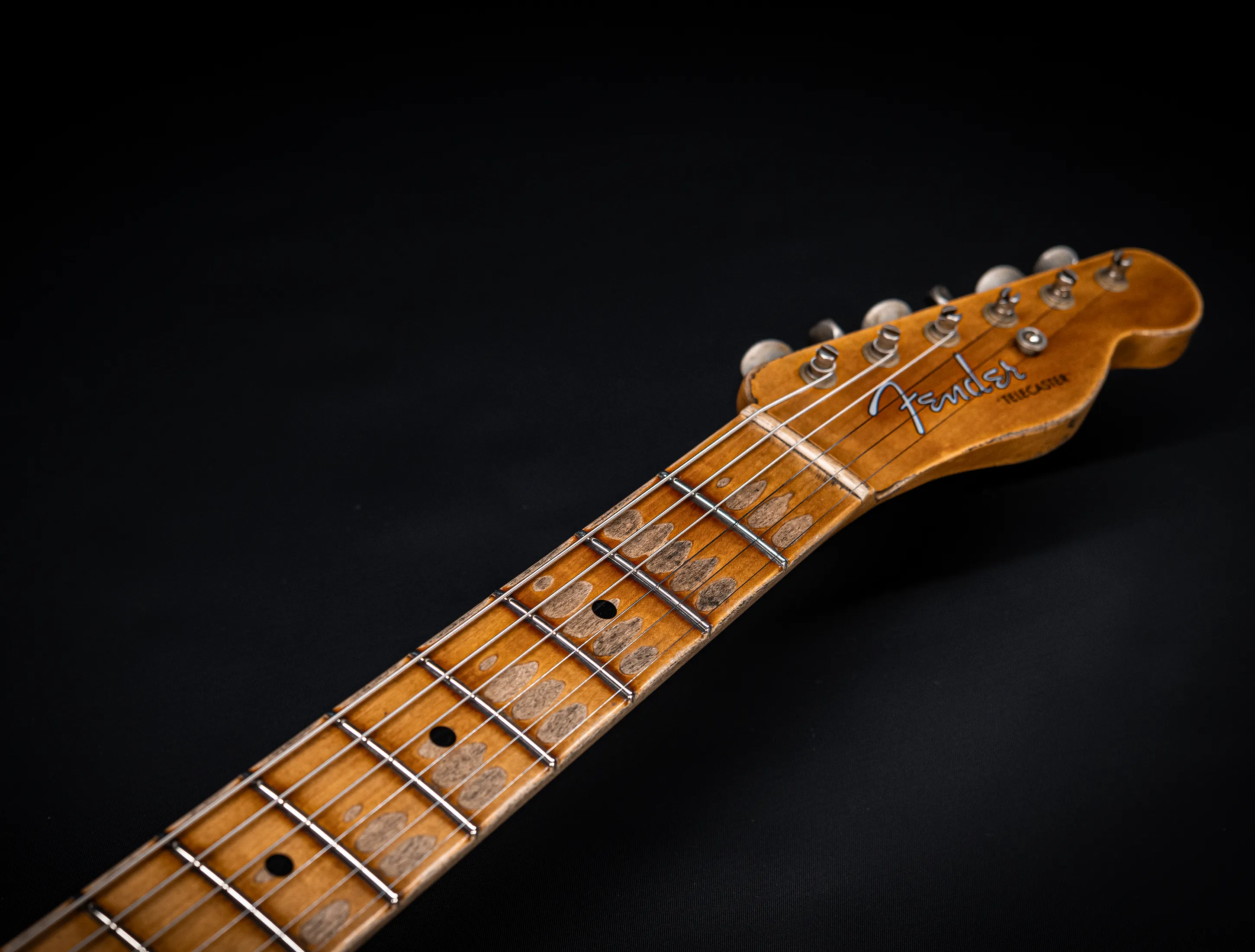 Fender MBD 1952 Telecaster Heavy Relic 1pc Ash Body - Butterscotch Blonde