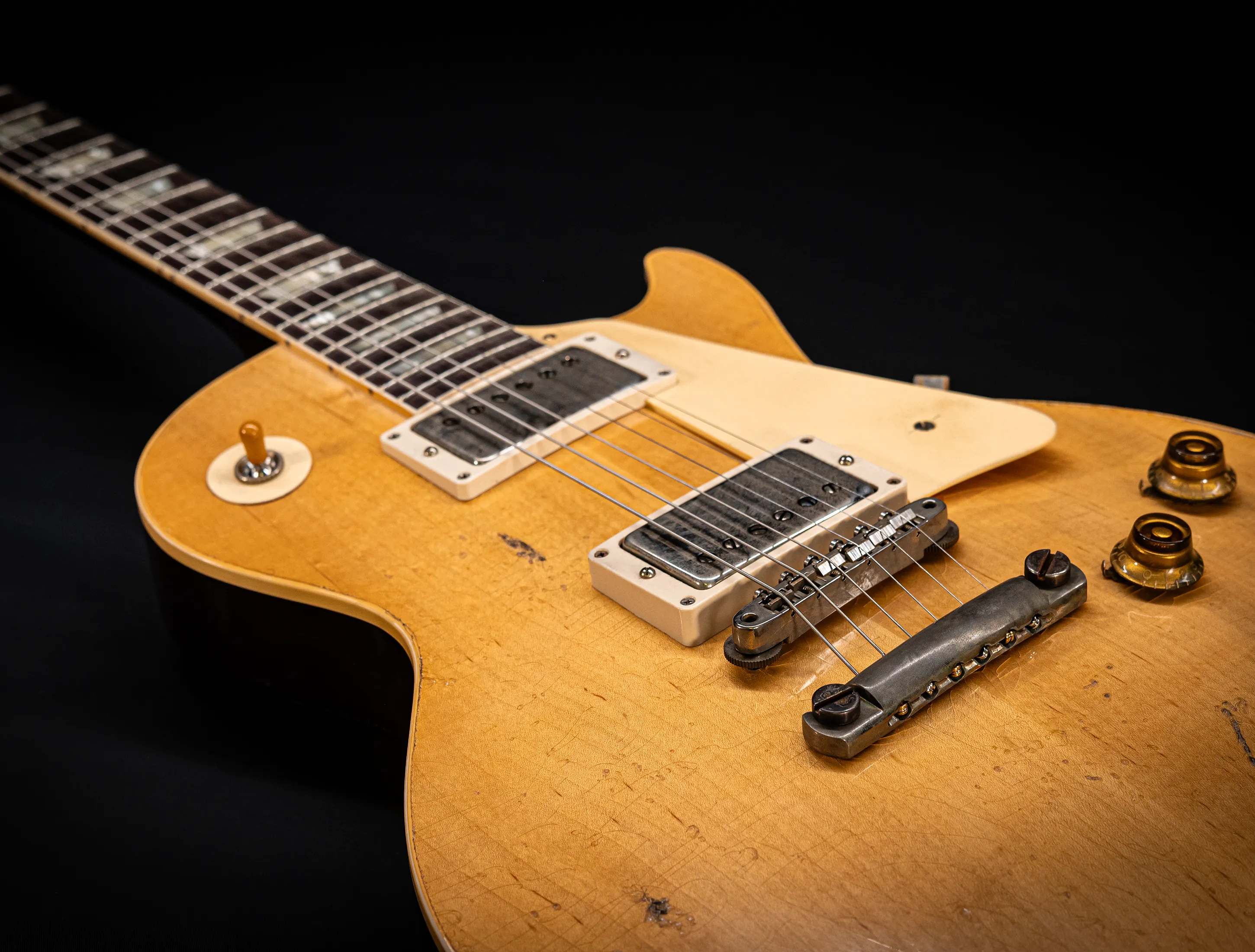 a173450 Gibson-Les-Paul-1958-Reissue-Murphy-Lab-Heavy-Aged-Factory-Special-Heroes-Greatest-Hits-Musikhaus-Hermann