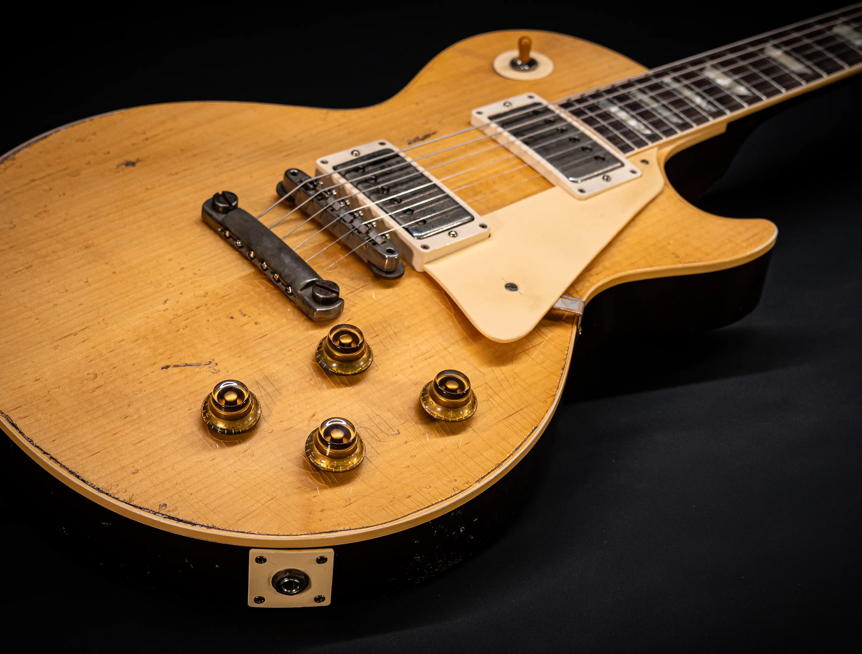 a173423 Gibson-Les-Paul-1958-Reissue-Murphy-Lab-Heavy-Aged-Factory-Special-Heroes-Greatest-Hits-Musikhaus-Hermann
