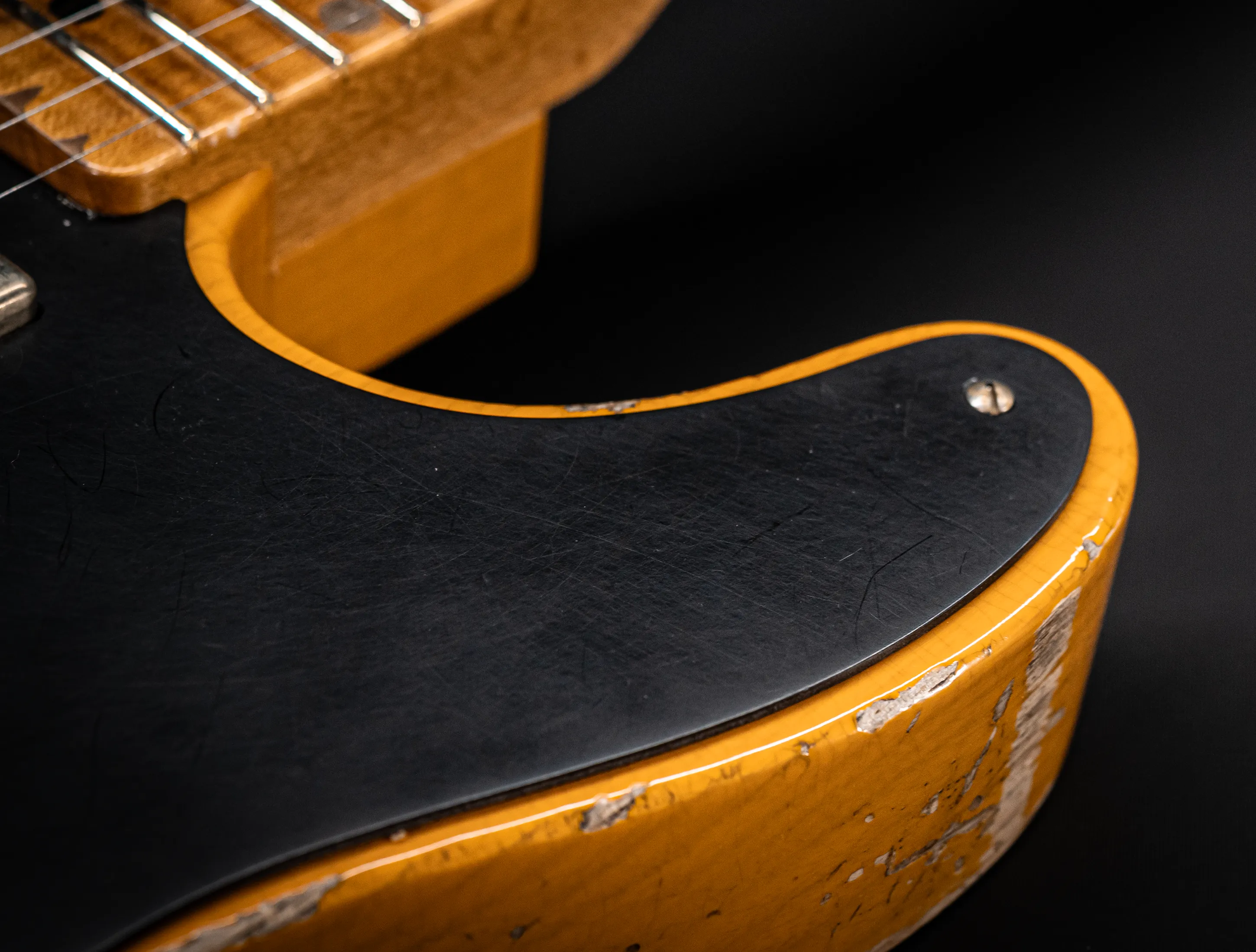 Fender MBD 1952 Humbucker Telecaster Heavy Relic 1pc Ash Body - Butterscotch Blonde