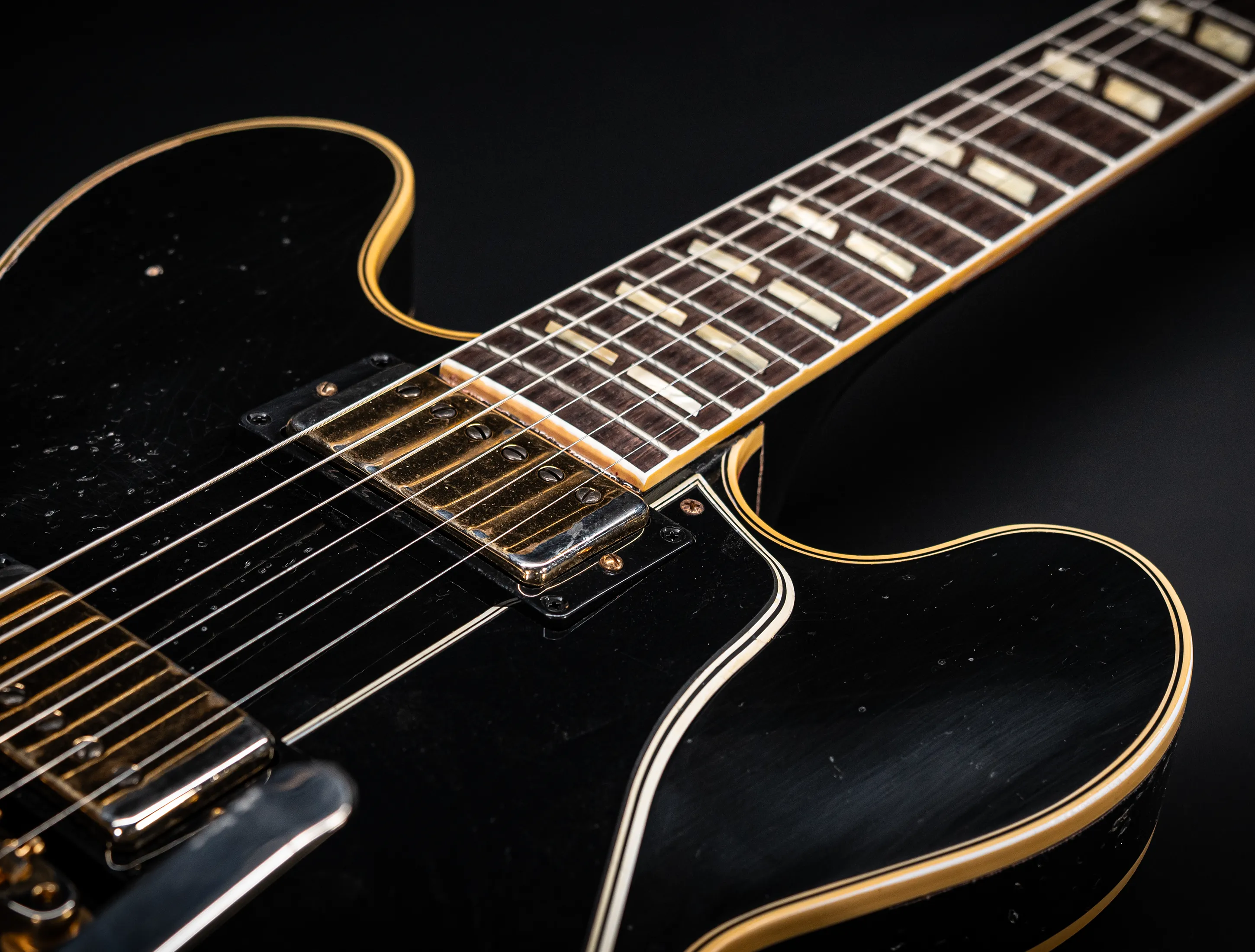 Gibson ES-345 1959 Bigsby Varitone Custom Shop Murphy Lab Heavy Aged - Ebony