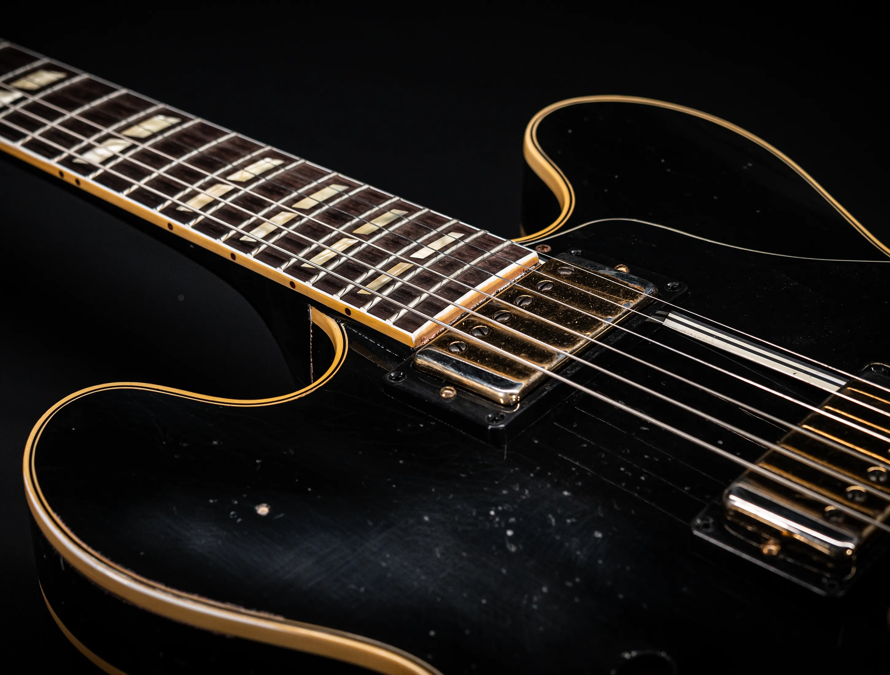 Gibson ES-345 1959 Bigsby Varitone Custom Shop Murphy Lab Heavy Aged - Ebony