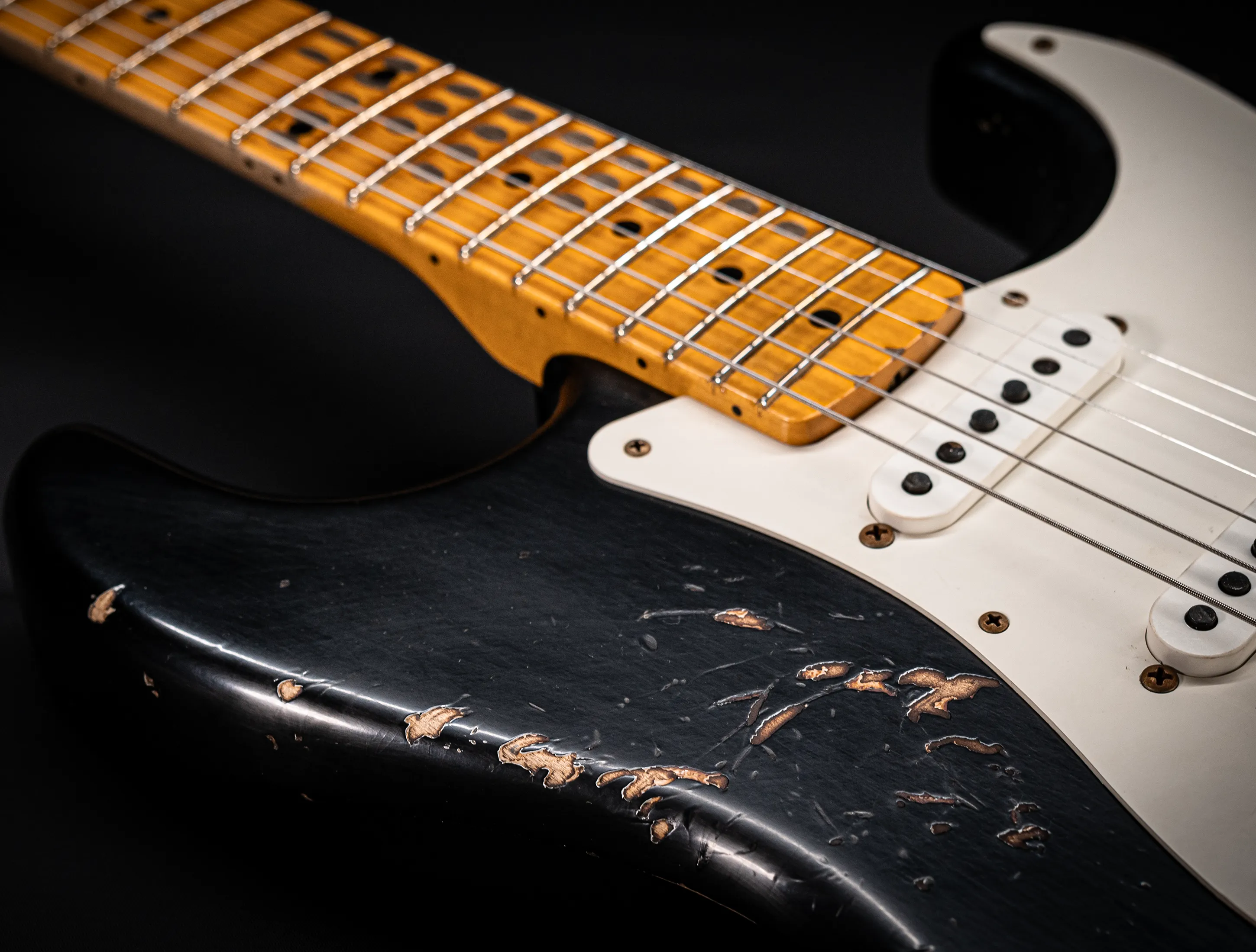 Fender MBD Limited 1957 Stratocaster Heavy Relic - Black