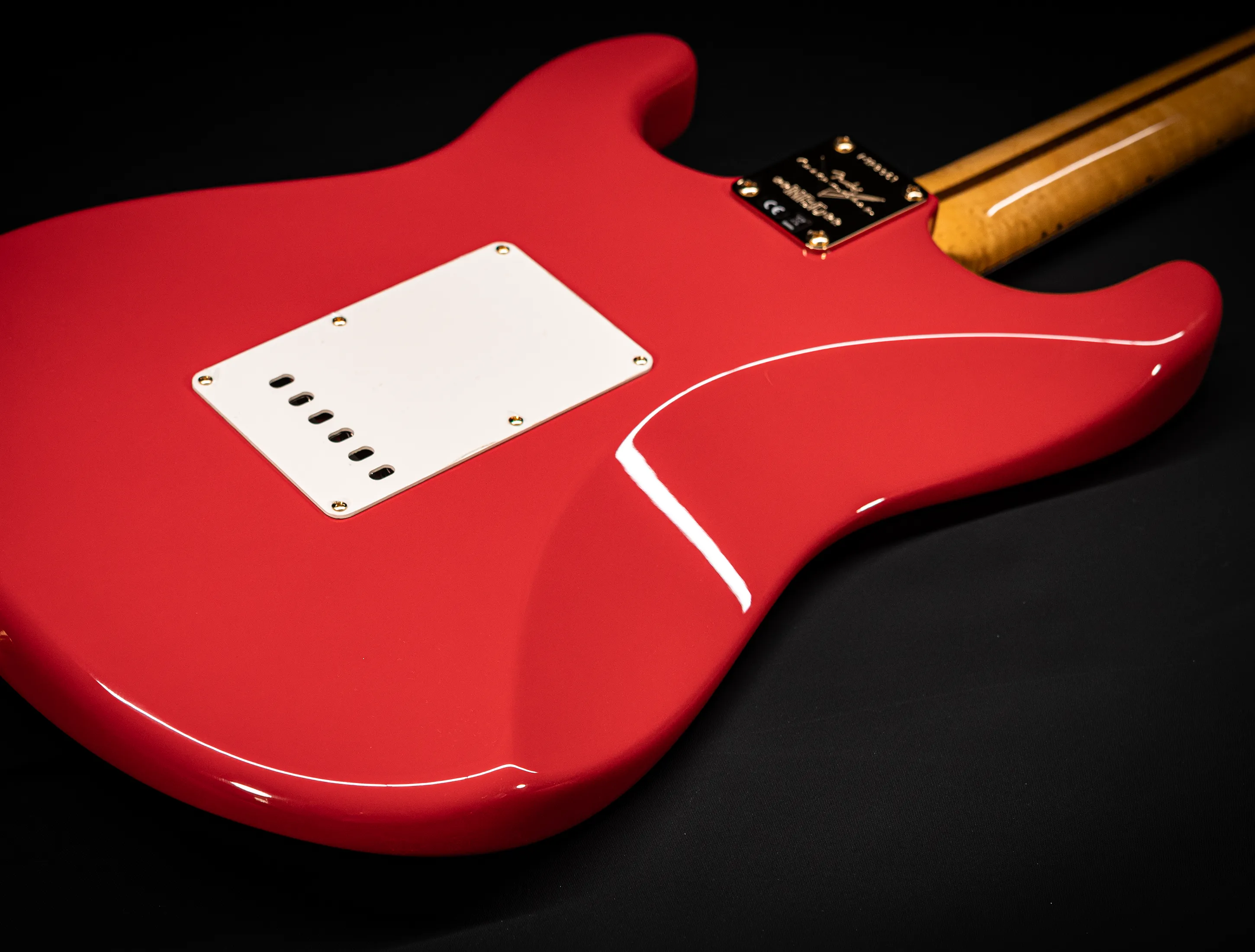 a161319 Fender MBD Limited 1957 Stratocaster Timeless NOS Birdseye Neck - Fiesta Red