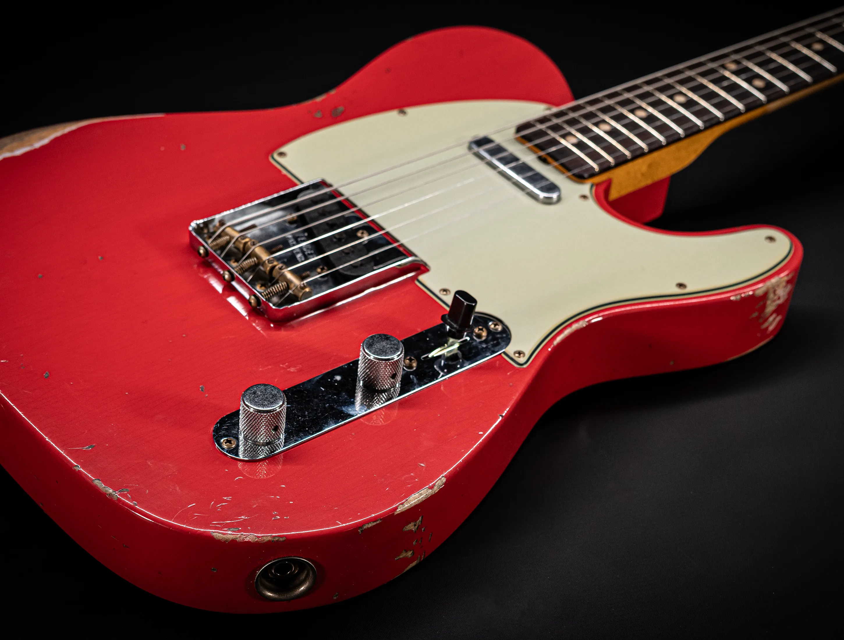 Fender MBD 1963 Telecaster Relic - Fiesta Red