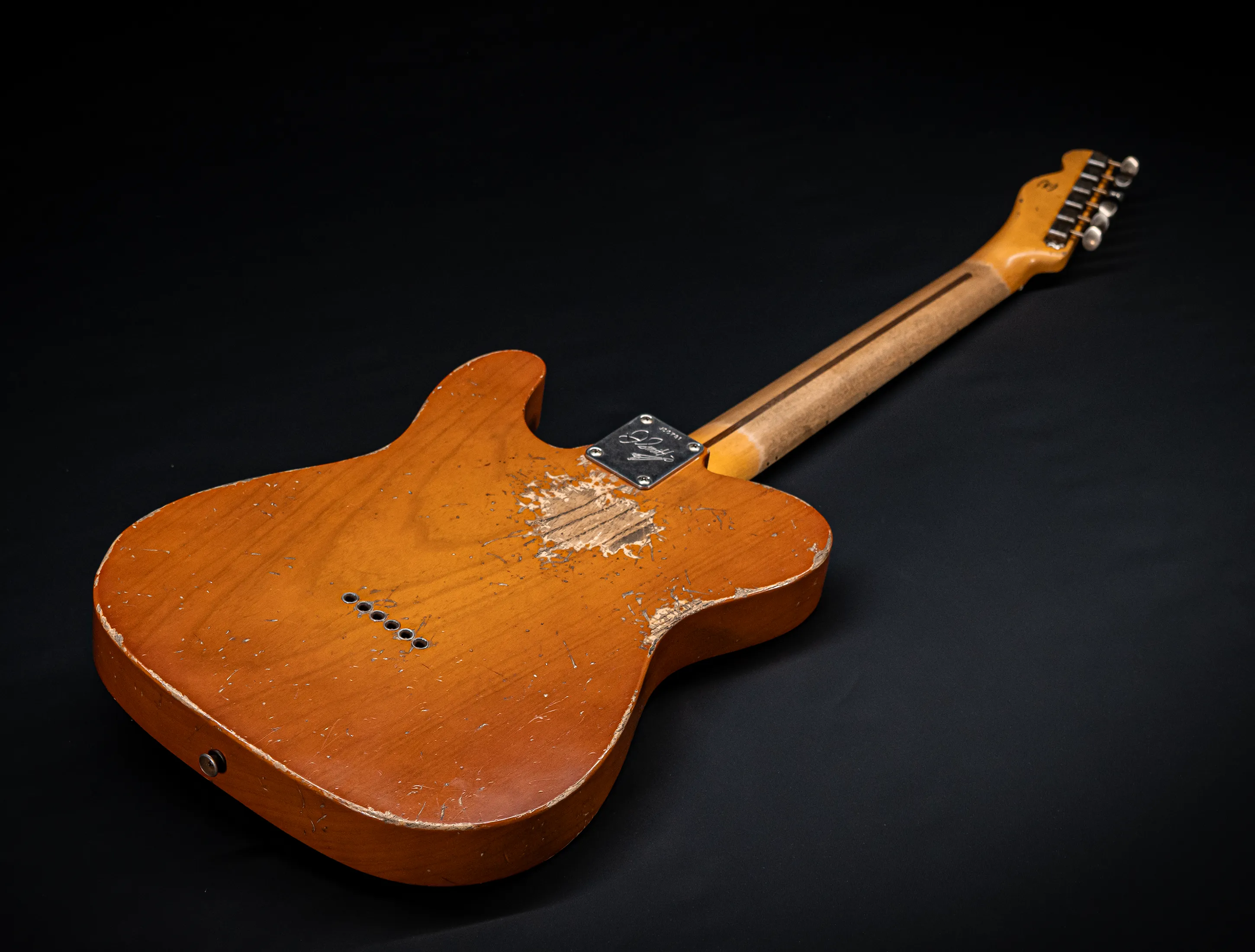 Fender Senior Masterbuilt Jason Smith 1952 Telecaster Super Heavy Relic - 1pc Ash Butterscotch Blonde