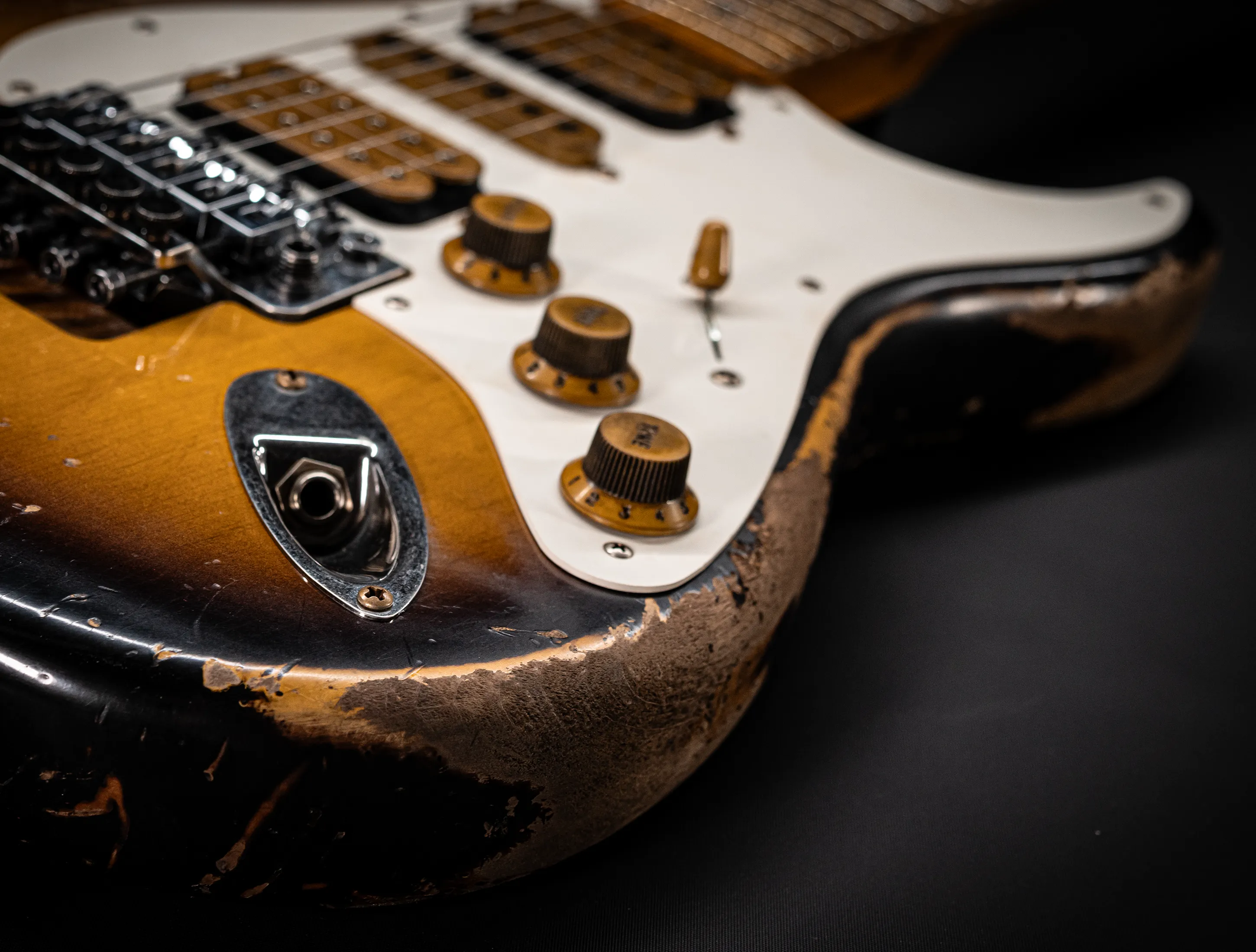 Fender MBD II 1956 FLOYD ROSE Stratocaster MIDAS Super Heavy Relic - Sunburst