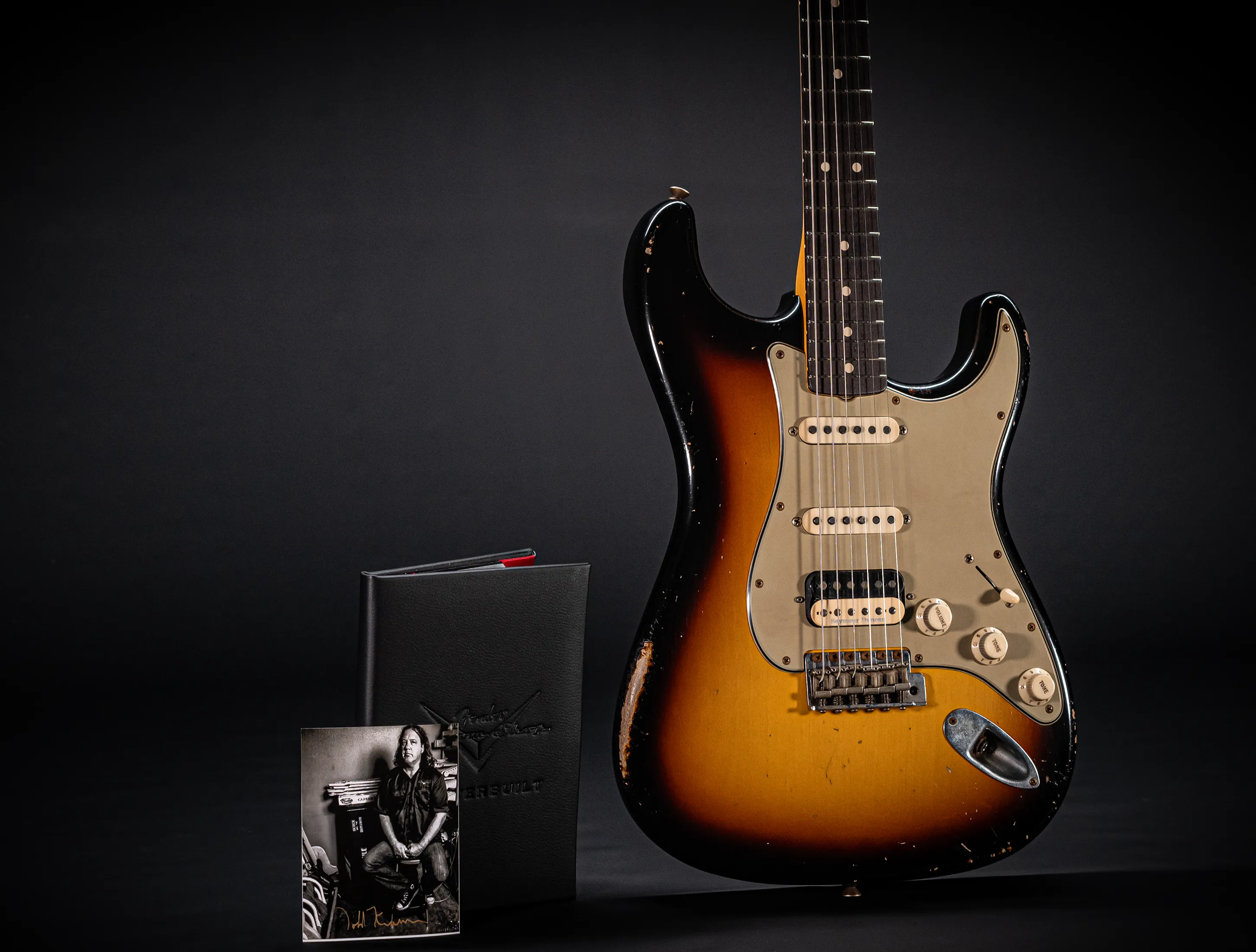 Fender Senior Masterbuilt Todd Krause 1963 Humbucker Stratocaster Relic - Sunburst