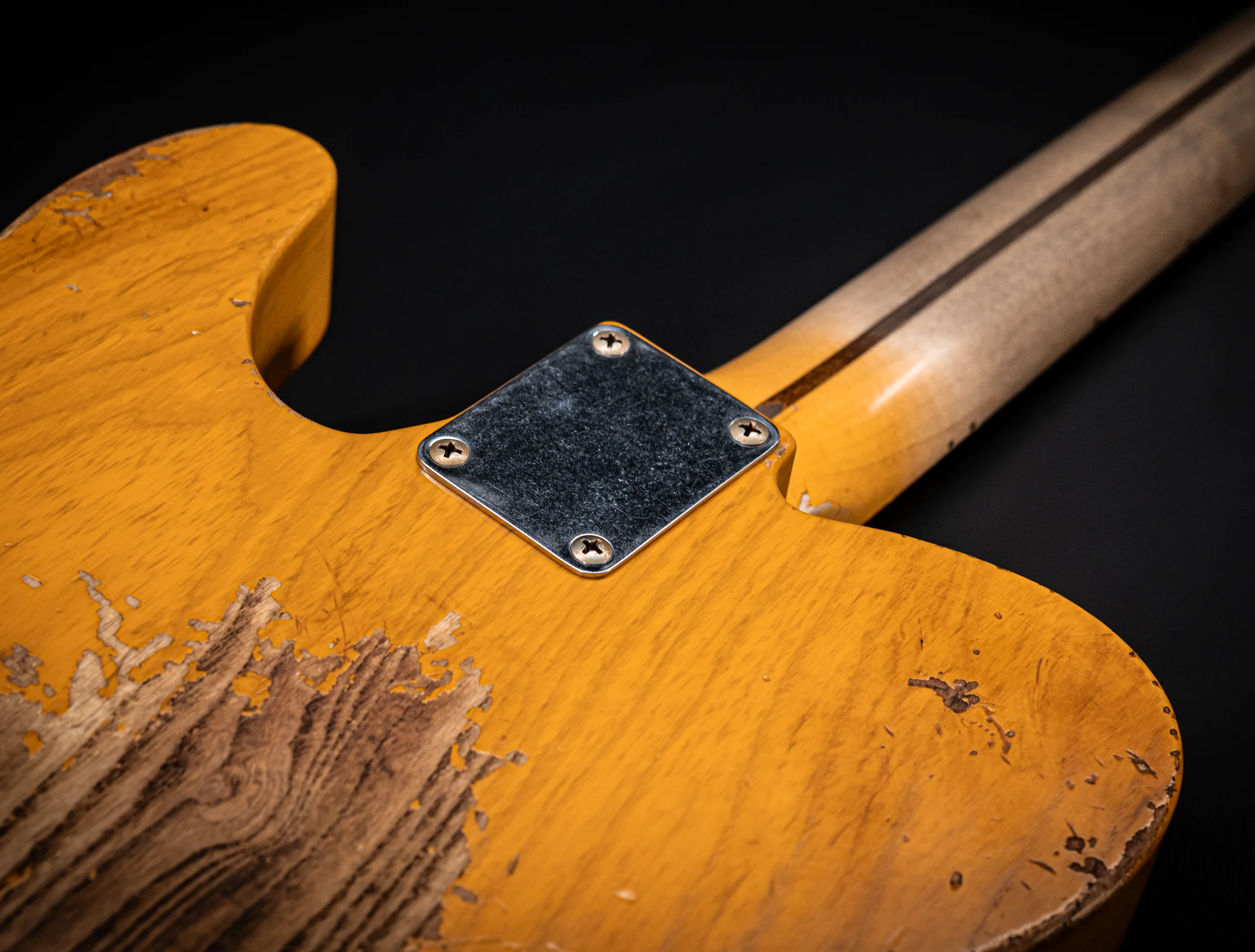Fender Masterbuilt Kyle McMillin 1952 Telecaster Heavy Relic - 1pc Ash Butterscotch Blonde