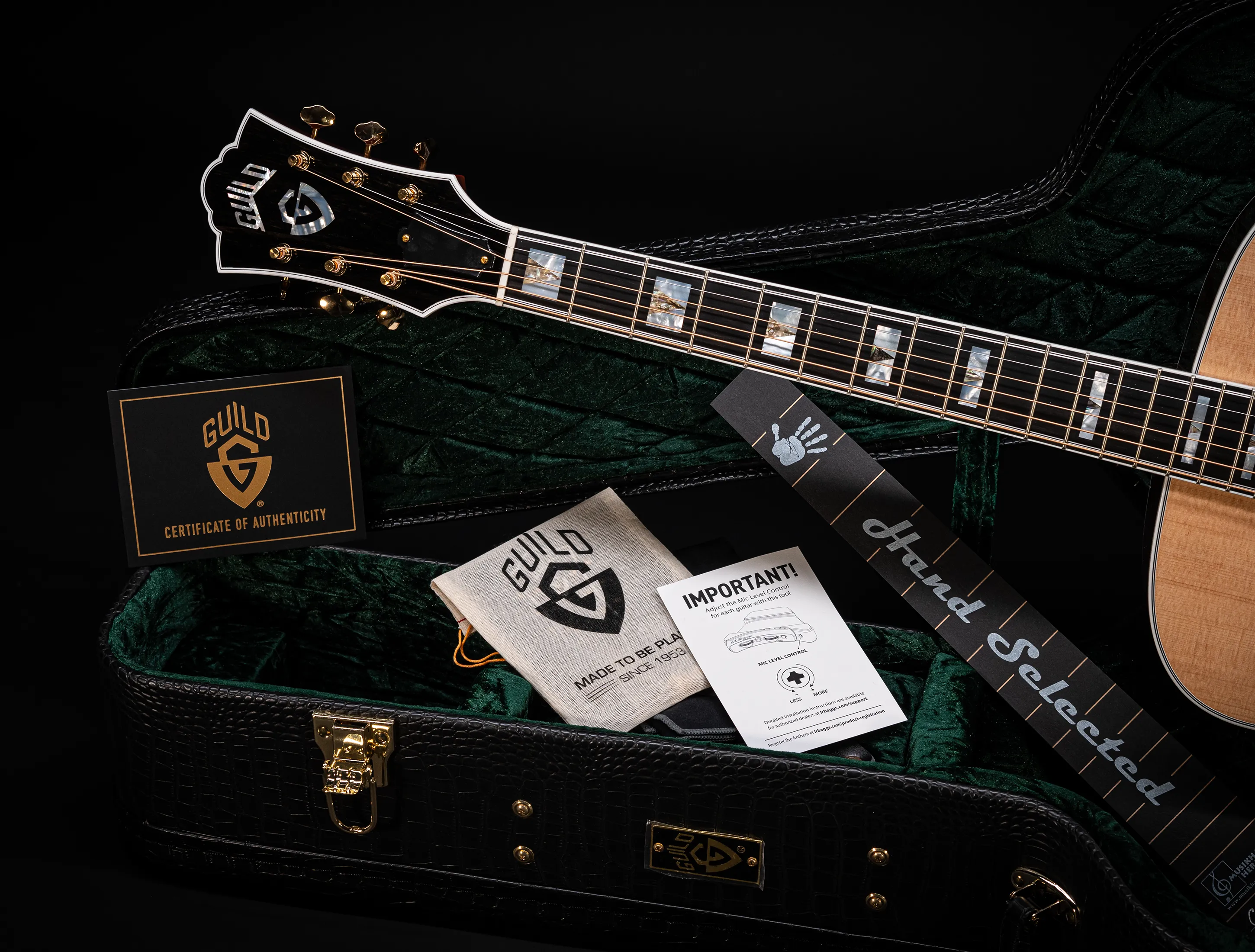 Galerie anzeigen (27 Bilder) a161201 Guild D-55E Natural L.R.Baggs USA