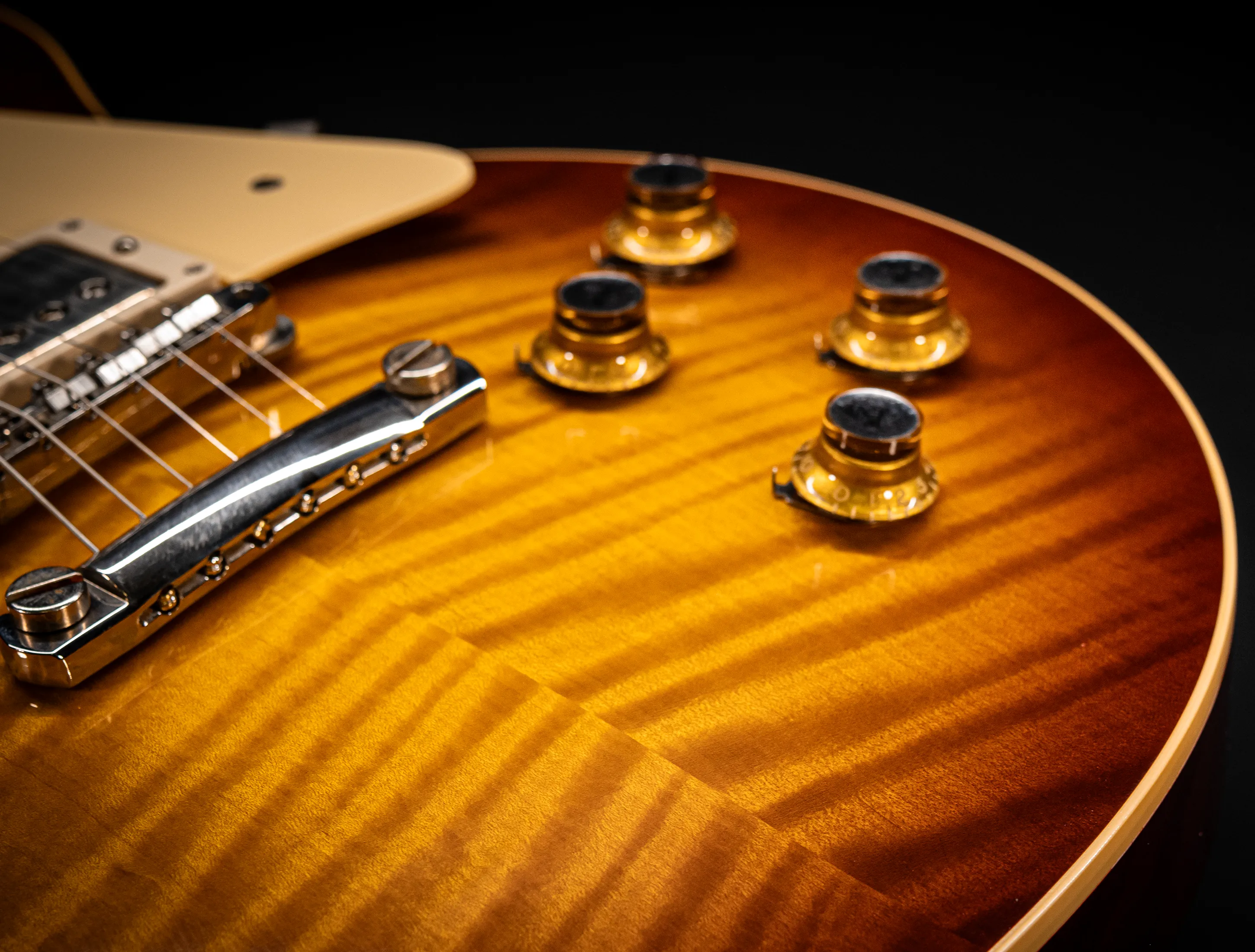 a170807 Gibson Les Paul 1960 Standard Reissue VOS - Iced Tea Burst AAAA Top Musikhaus-Hermann