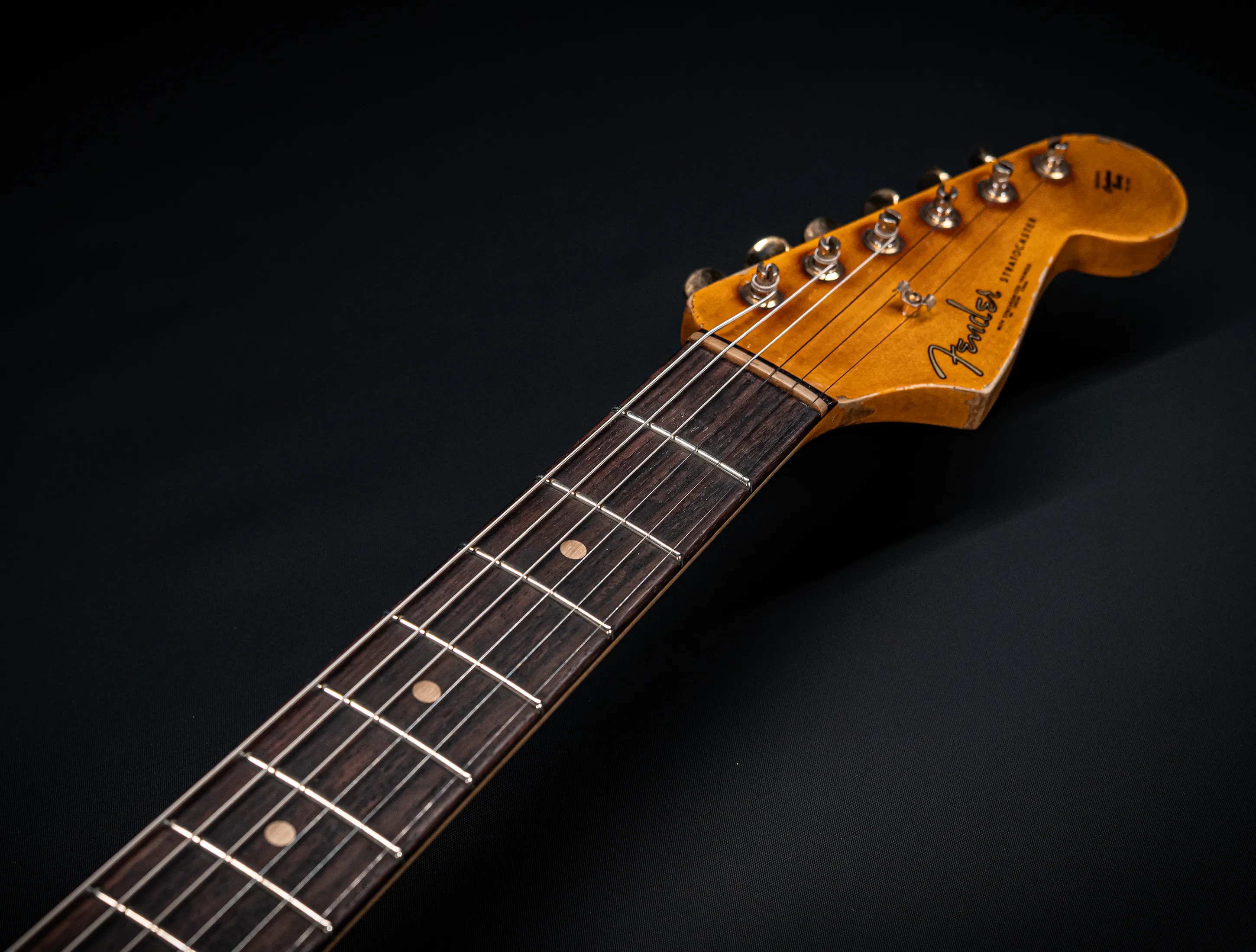 Fender MBD II 1962 Humbucker Stratocaster MIDAS Super Heavy Relic - ALDER Body Sunburst